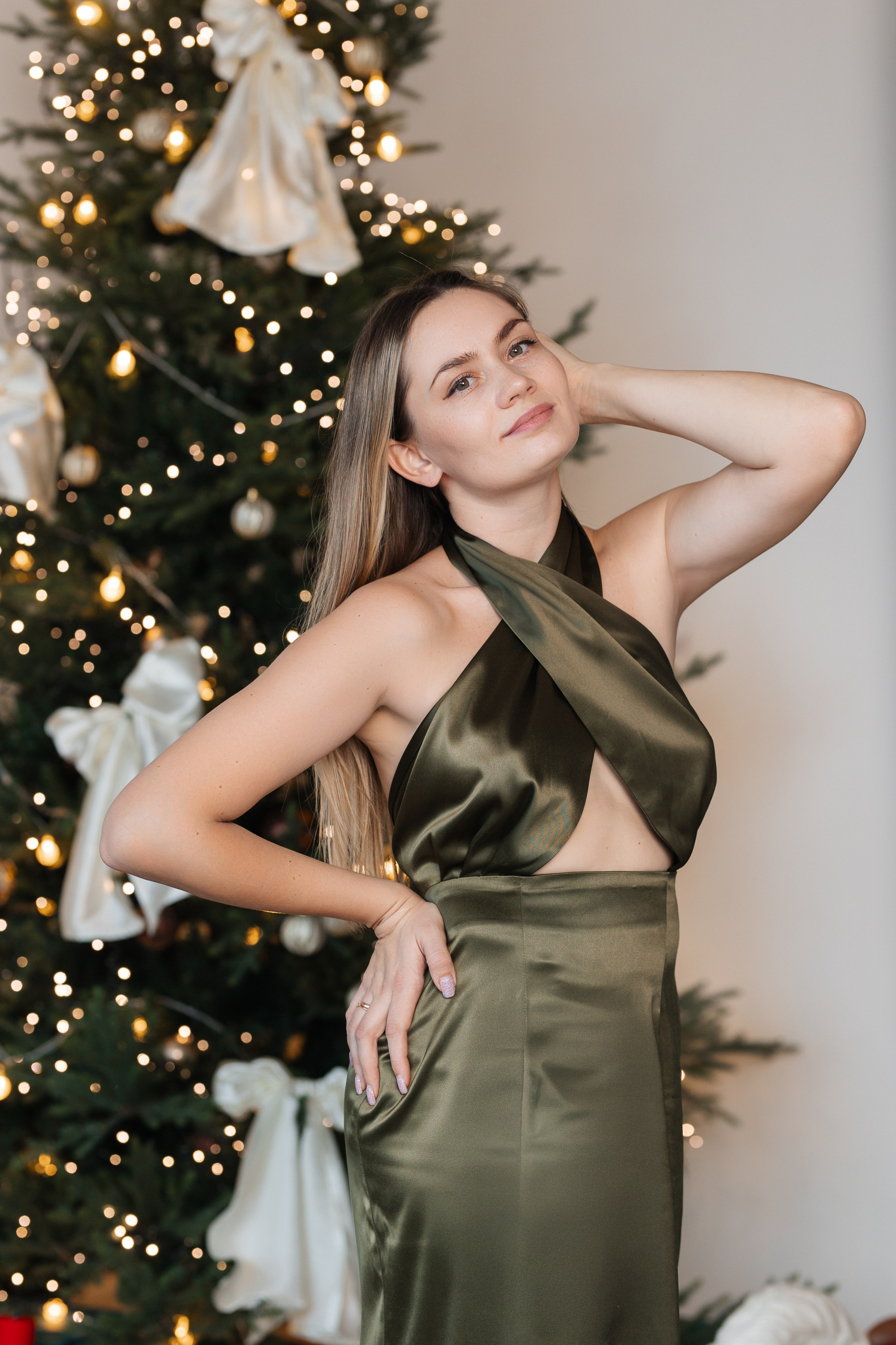 Семейная новогодняя фотосессия