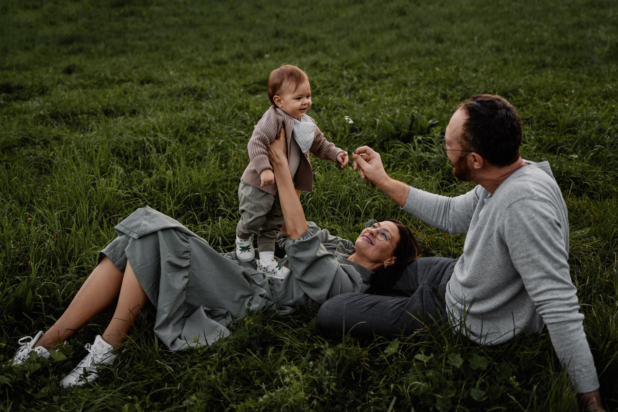 Втроем. Семейный фотограф в Москве Надя Бугаева
