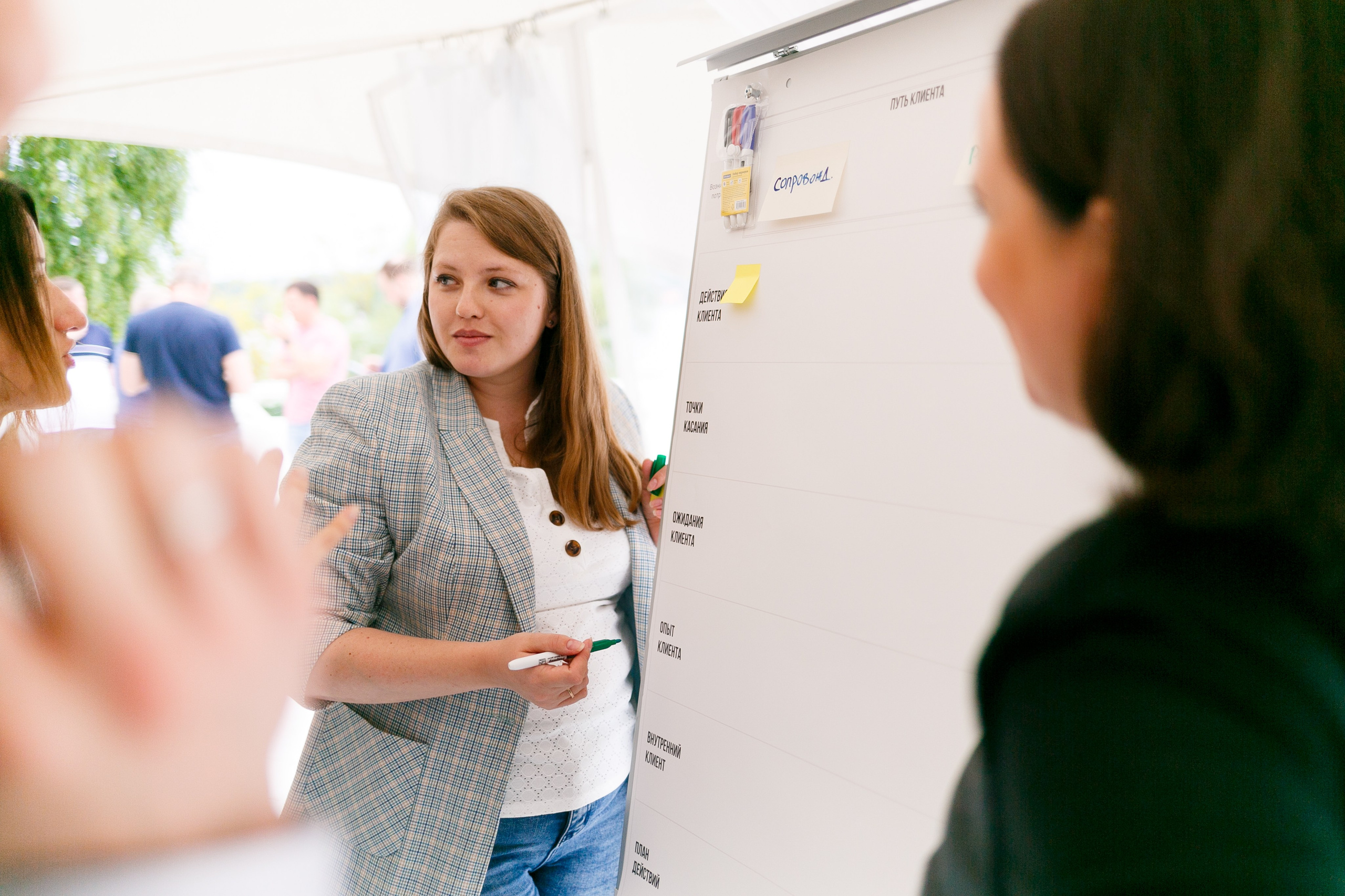 Выездной коучинг на берегу Строгинской поймы. Репортажный фотограф Борис Геер