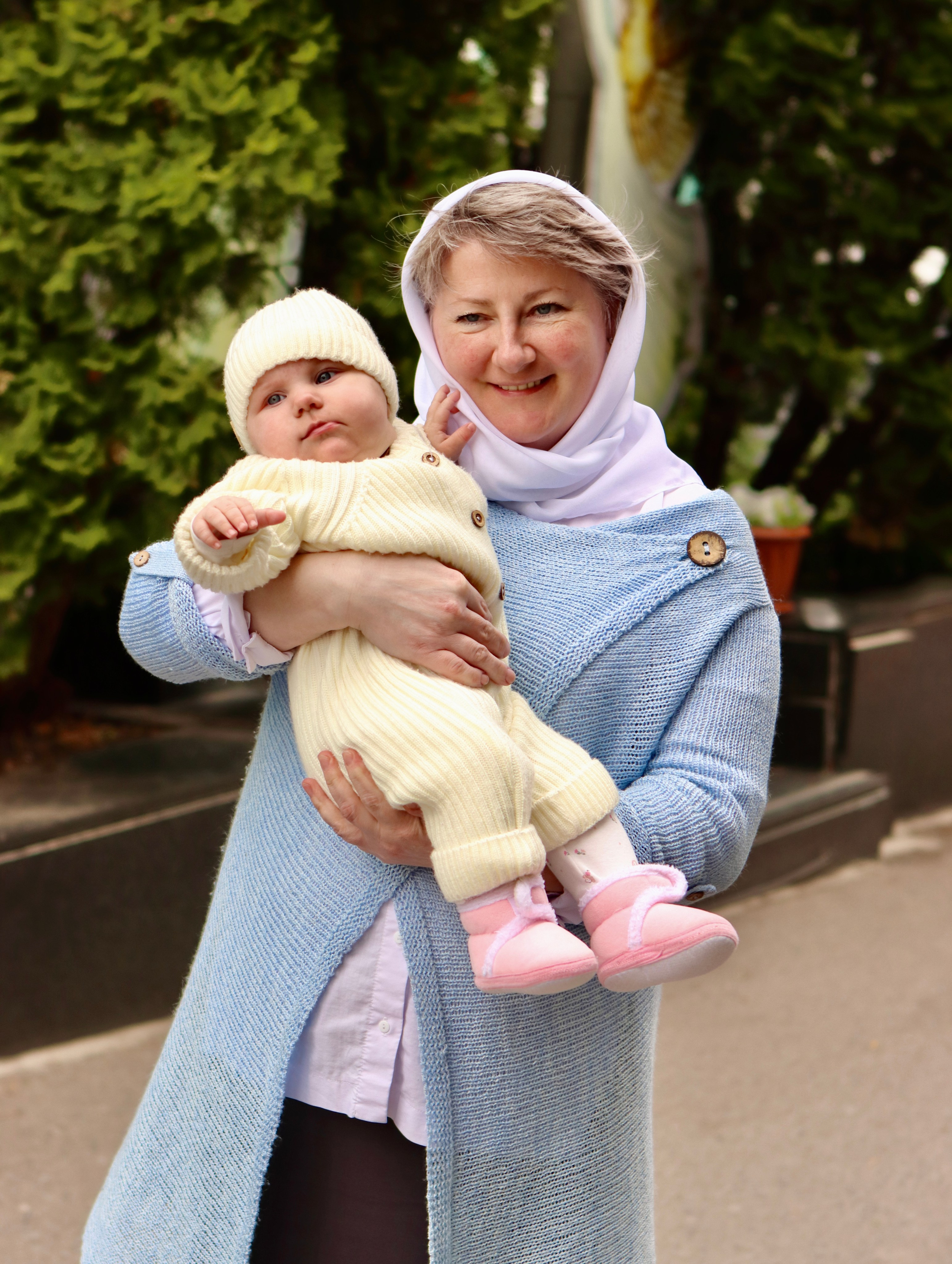 Анастасия и Вадим — крещение Виктории. Фотограф в Курске Смирнов Евгений