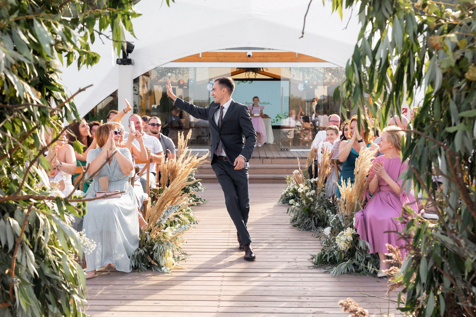 Свадьба на природе. Свадебный фотограф в Нижнем Новгороде и Москве Сергей Воробьев