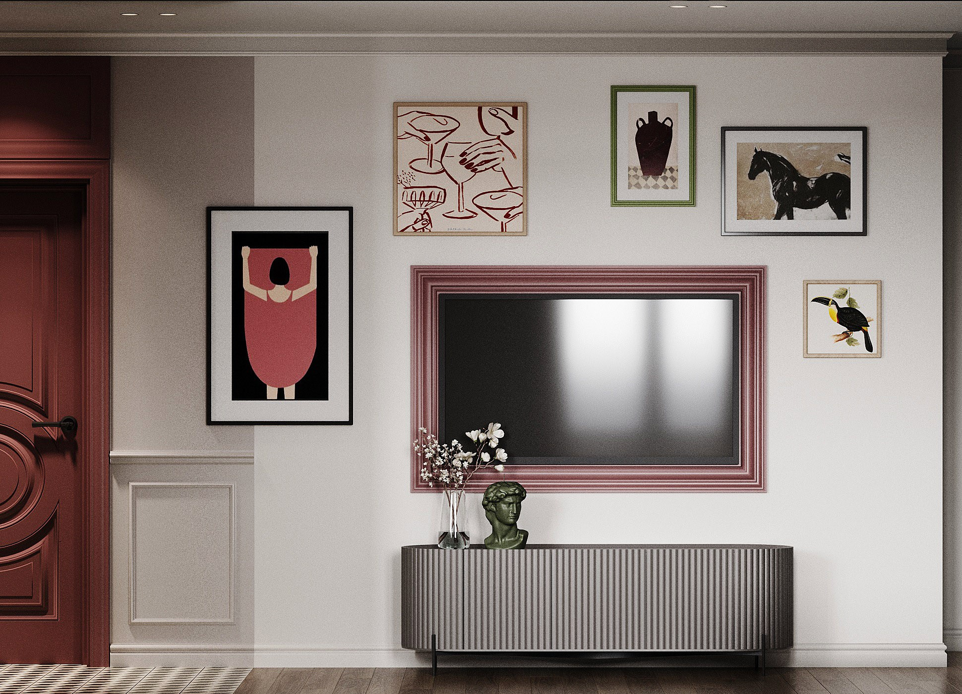 Appartment 70 sq m. Профессиональный дизайнер интерьера