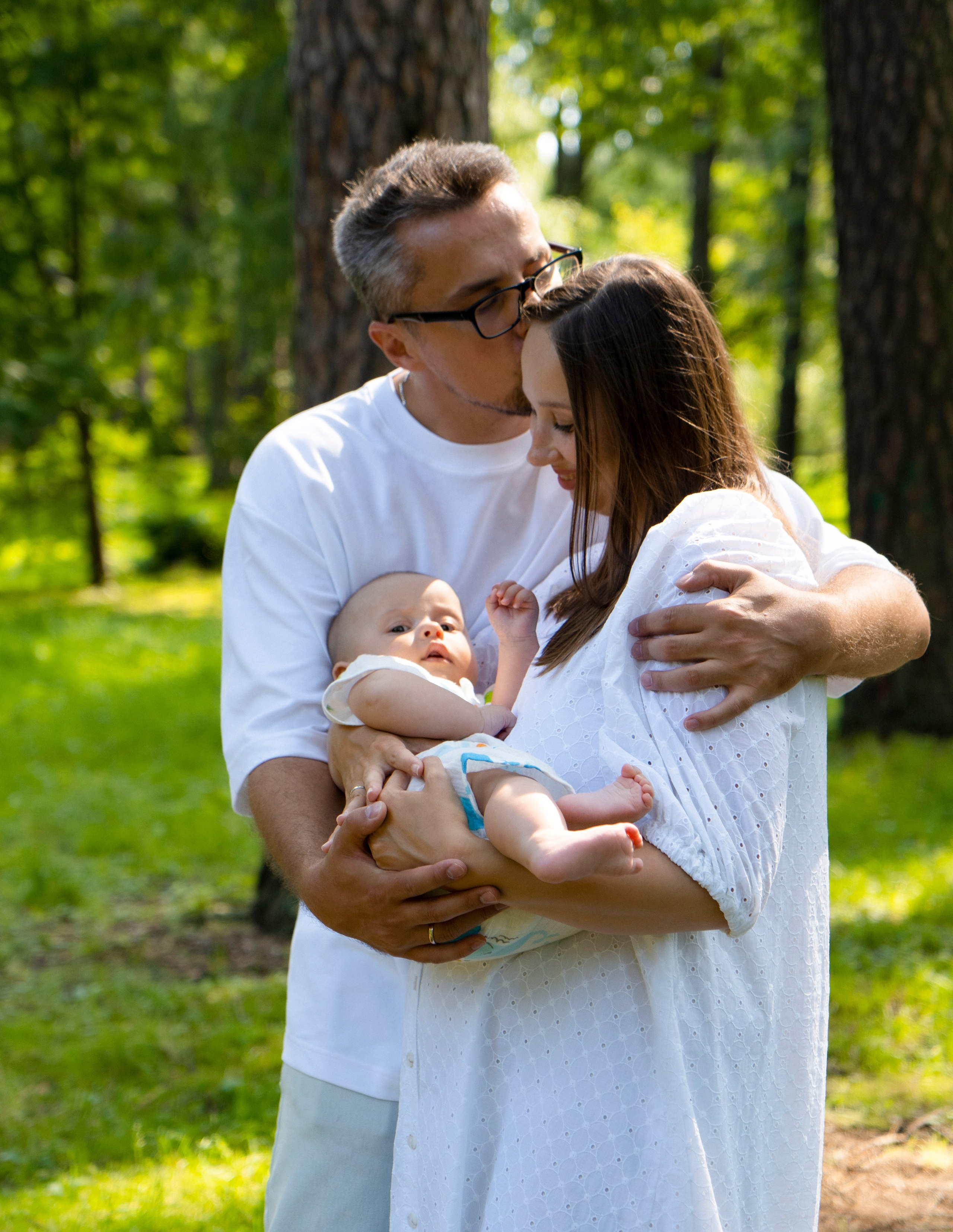 Семейная фотосессия в парке в Санкт-Петербурге для Вероники, Жени и Андрюши. Светлана Гопанюк. Портретный фотограф. Санкт-Петербург. СПб
