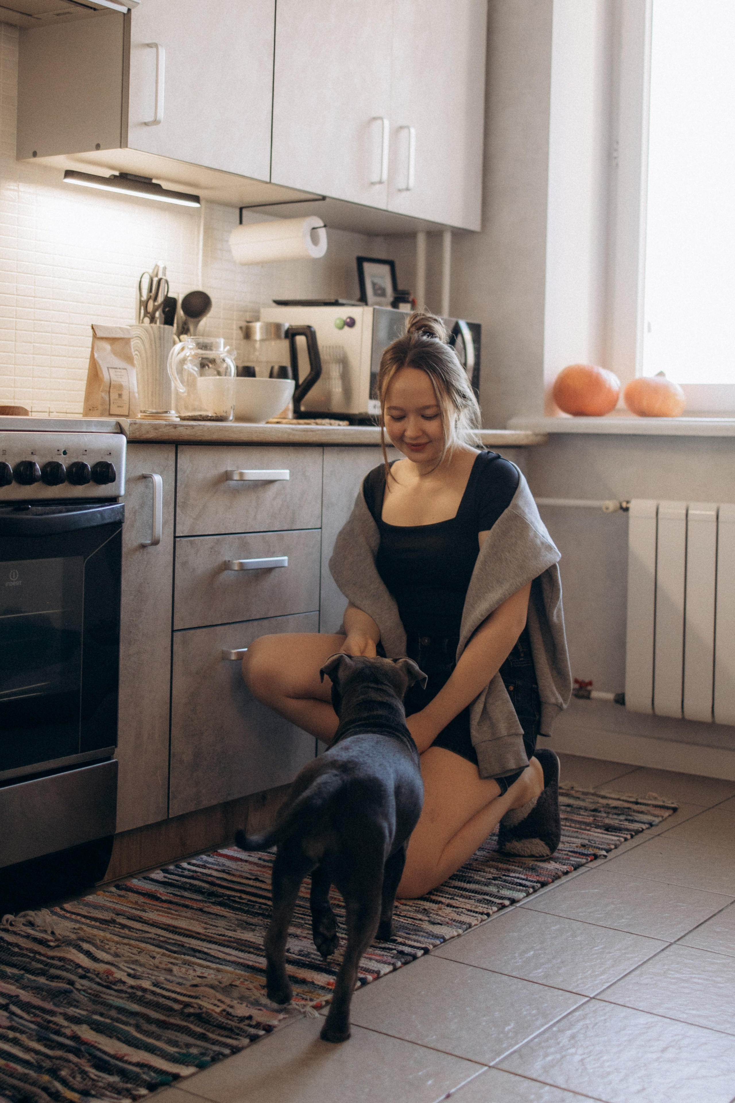 Таня, Егор и Луна. Фотограф анималист в Казани Алина Сулейманова. Фотограф животных