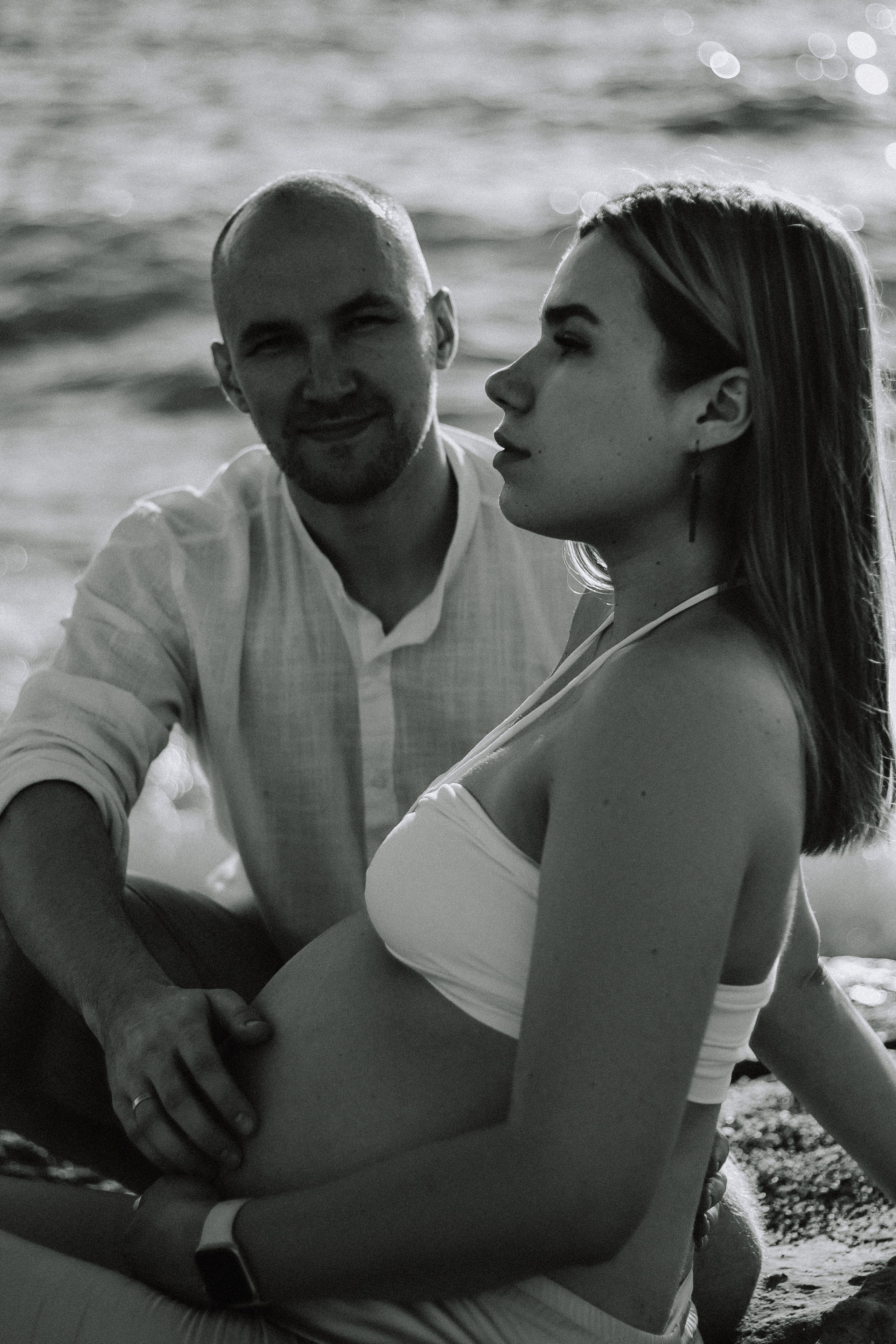 Евгений и Александра на берегу моря. Фотограф в Крыму | Виктория Нотевская