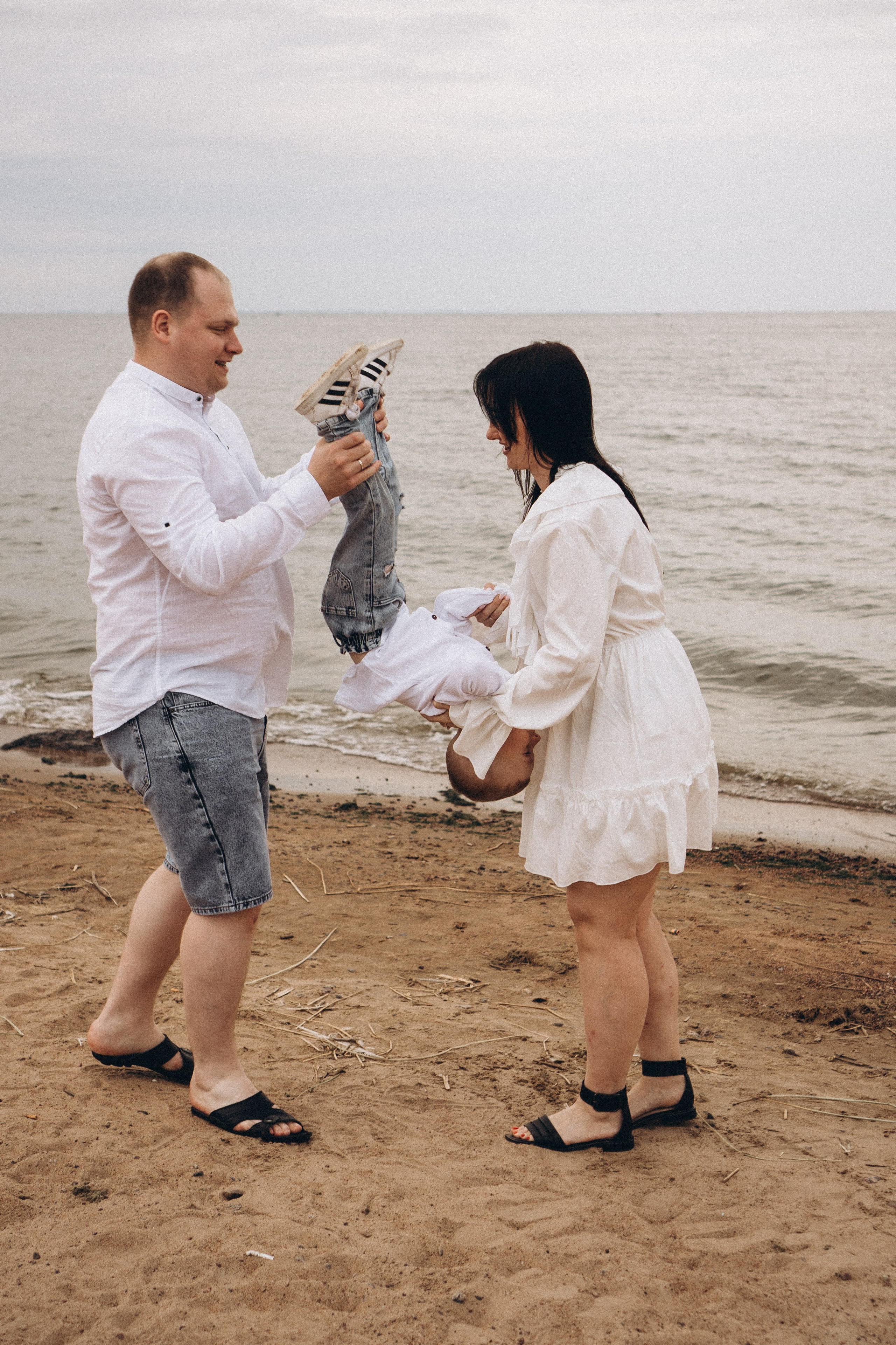 Семейная история на берегу залива. Профессиональный фотограф, Санкт-Петербург — Виктория Богомолова