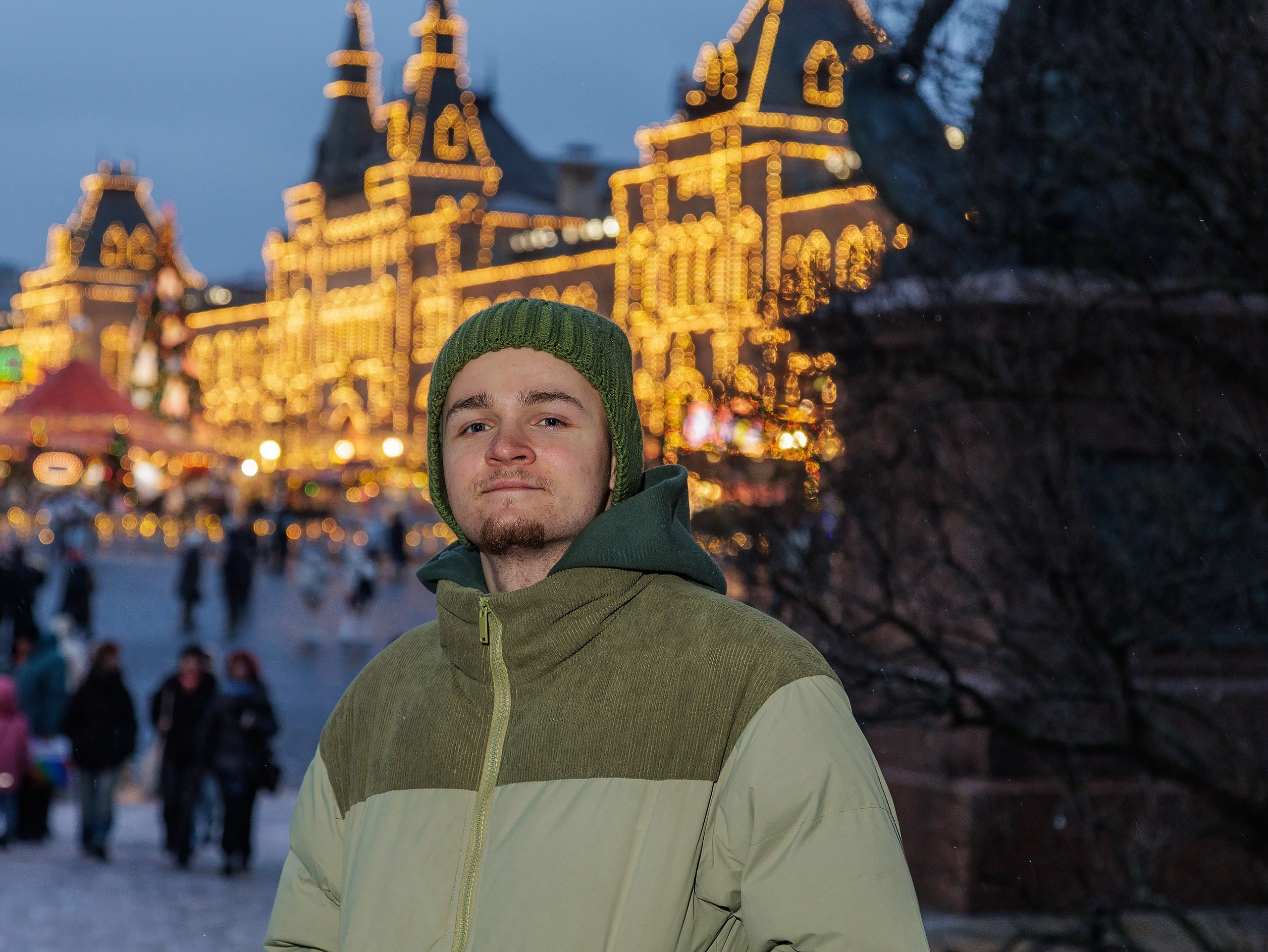 Новогодняя прогулка. Фотограф Алексей Зозин в Москве