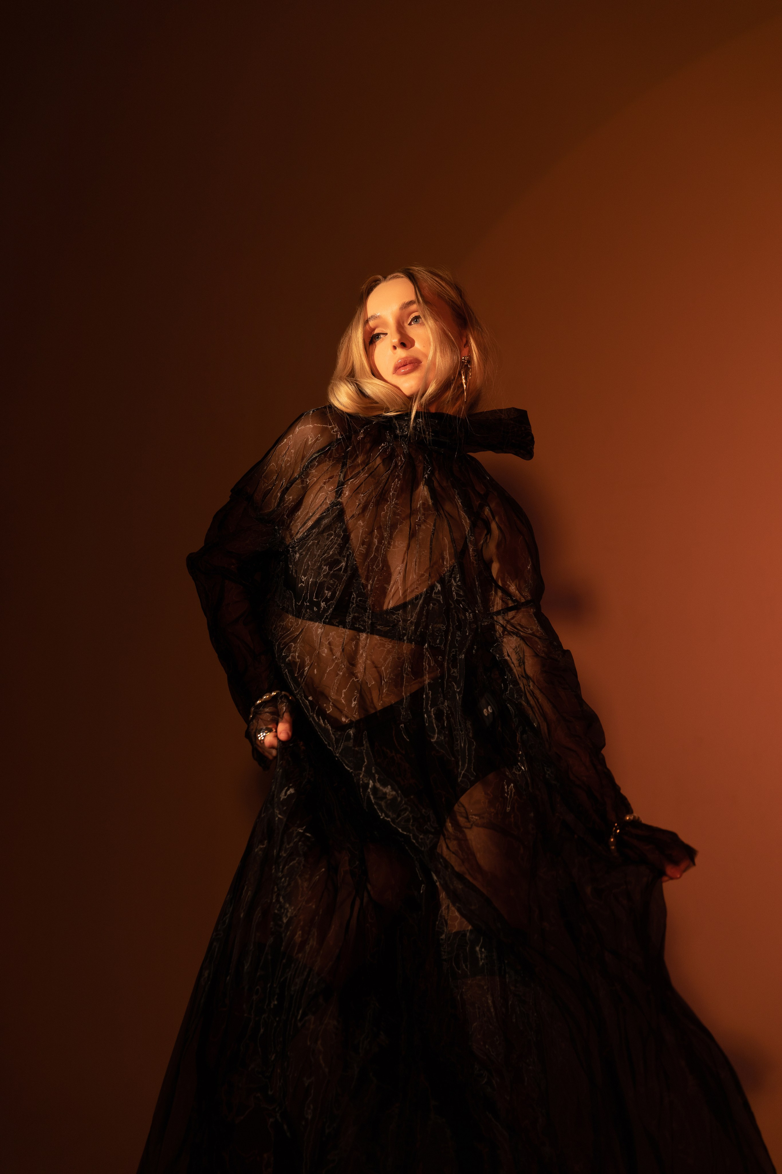 Alina «Black Queen». Фотограф Мария Щеголькова. Чувственный женский портрет