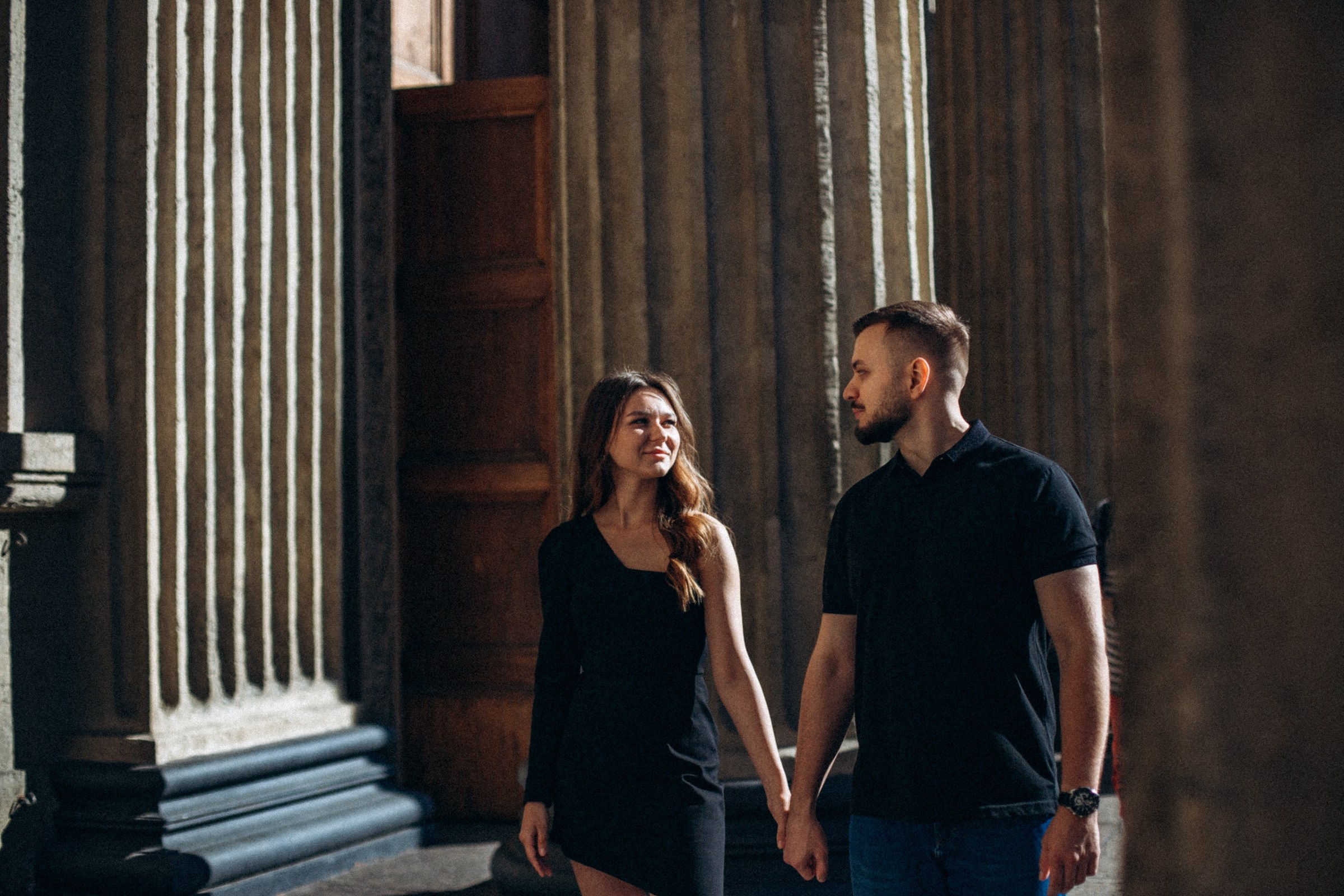 Дмитрий и Юлия в августе. Фотопрогулка в Петербурге. Индивидуальный и семейный фотограф в Санкт-Петербурге