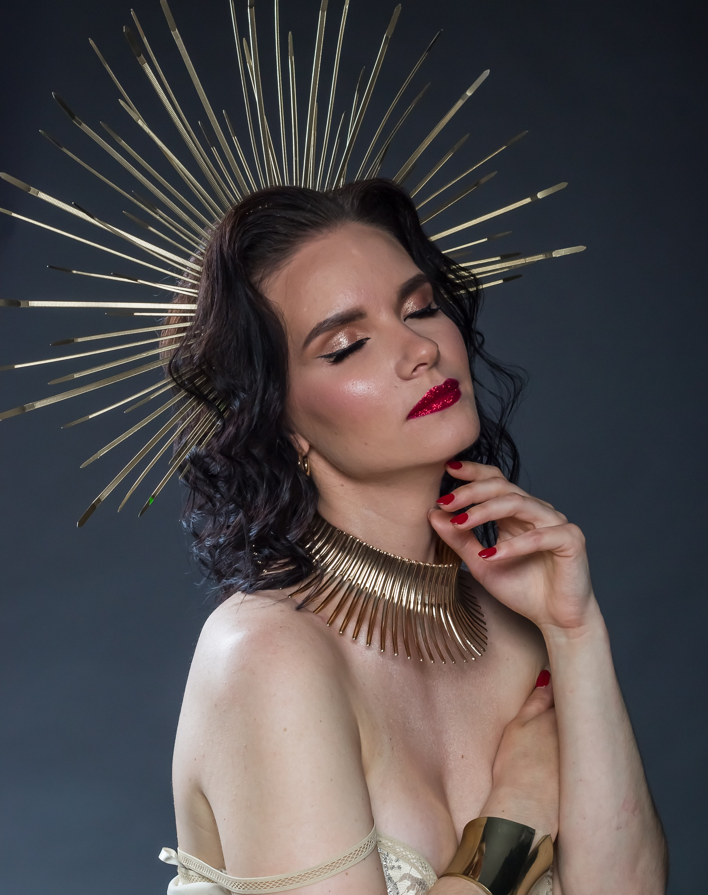 Бьюти съемка Юлии. Фотограф Тула творческие фотосессии недорого Ольга Ромашина