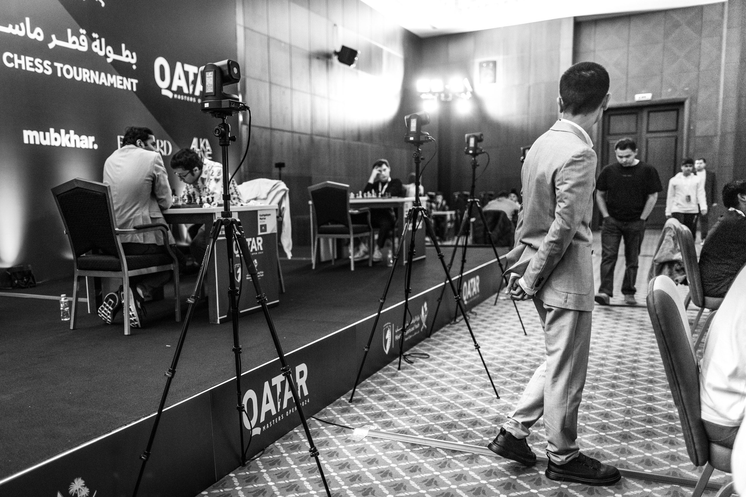 2024.12.04 Qatar Masters Open 2024 — Round2. Фотограф Анна Штурман (репортажная съёмка любых событий и мероприятий) Anna Shtourman photographer