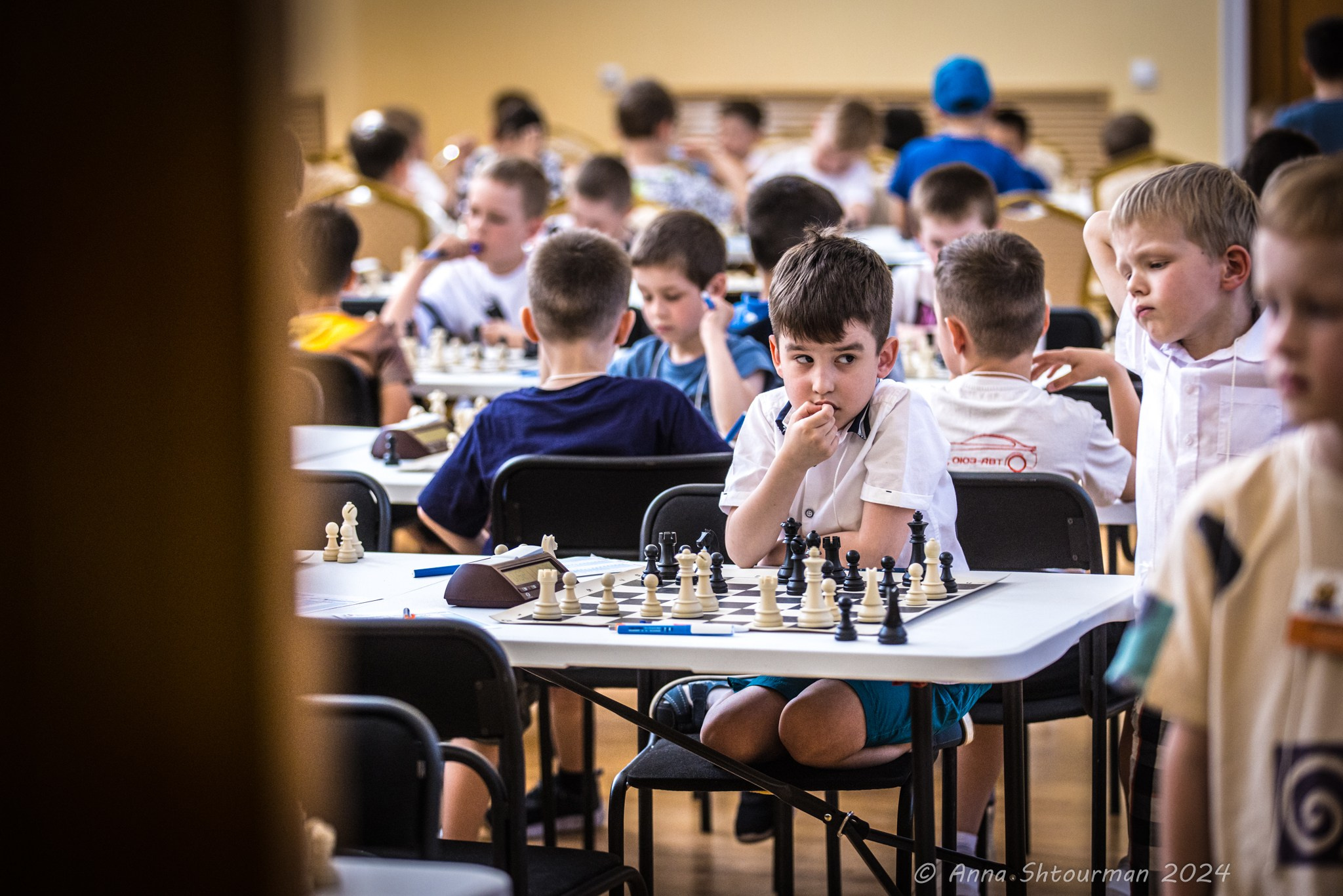 2024 Первенство России по шахматам до 9 лет (Кострома, Россия). Фотограф Анна Штурман (репортажная съёмка любых событий и мероприятий) Anna Shtourman photographer
