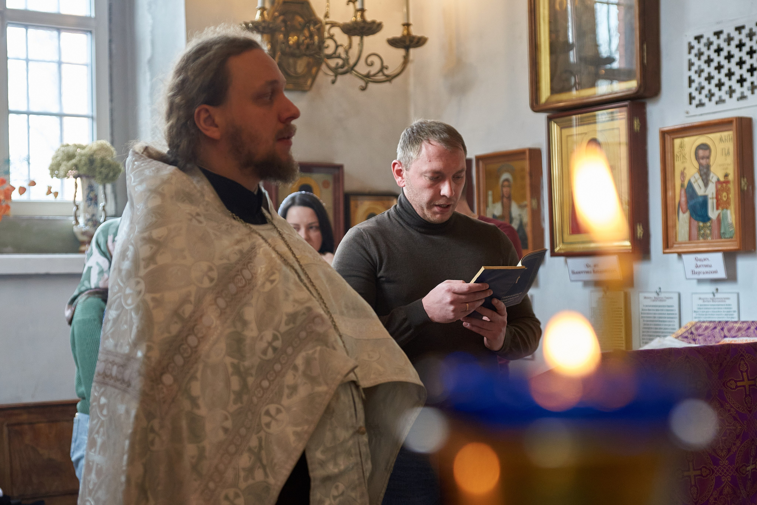 Крещение в Храме Димитрия Солунского
