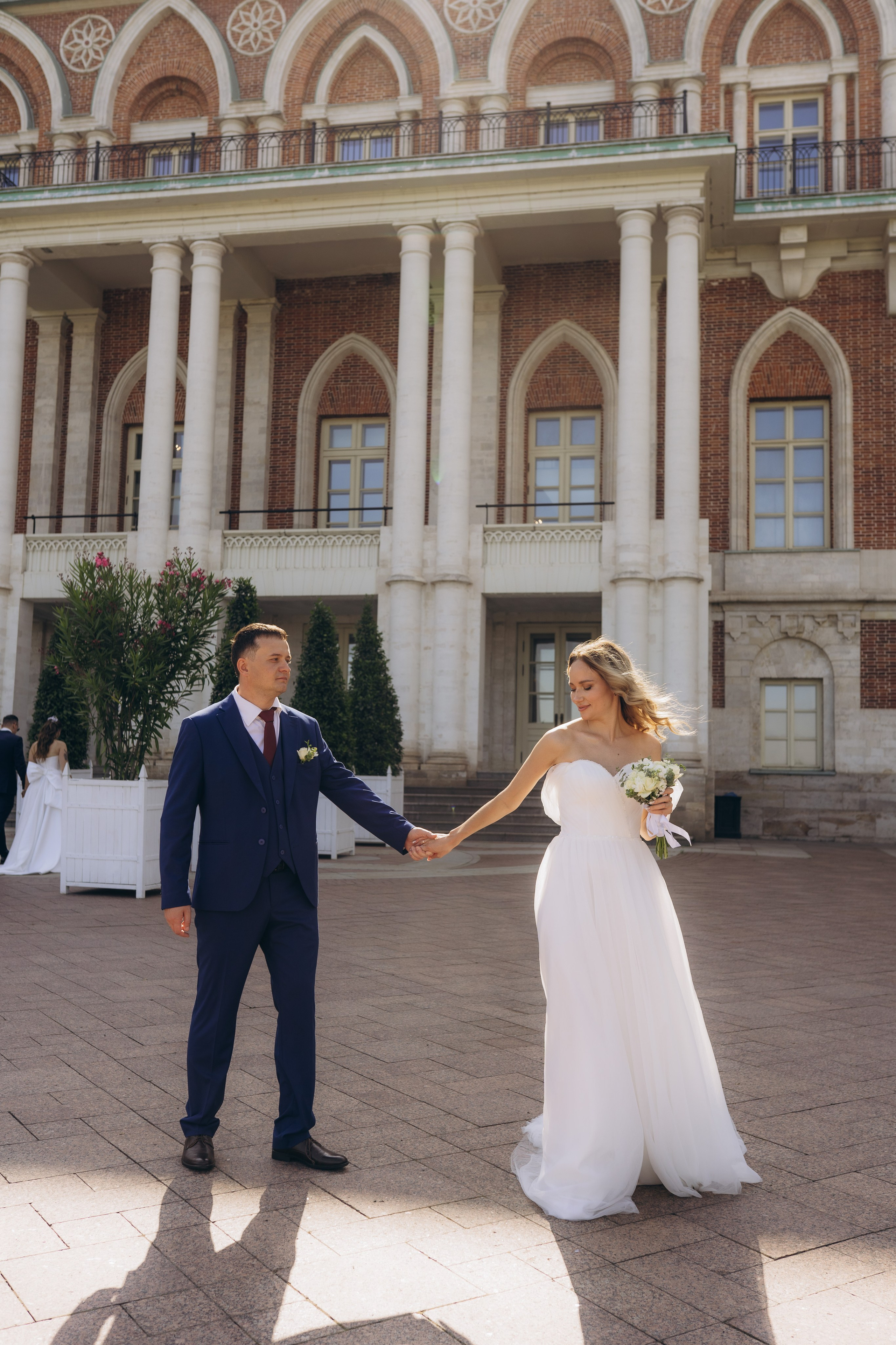 Свадебная фотосессия в Москве Царицыно. Свадебный фотограф в Москве Анна Полушина