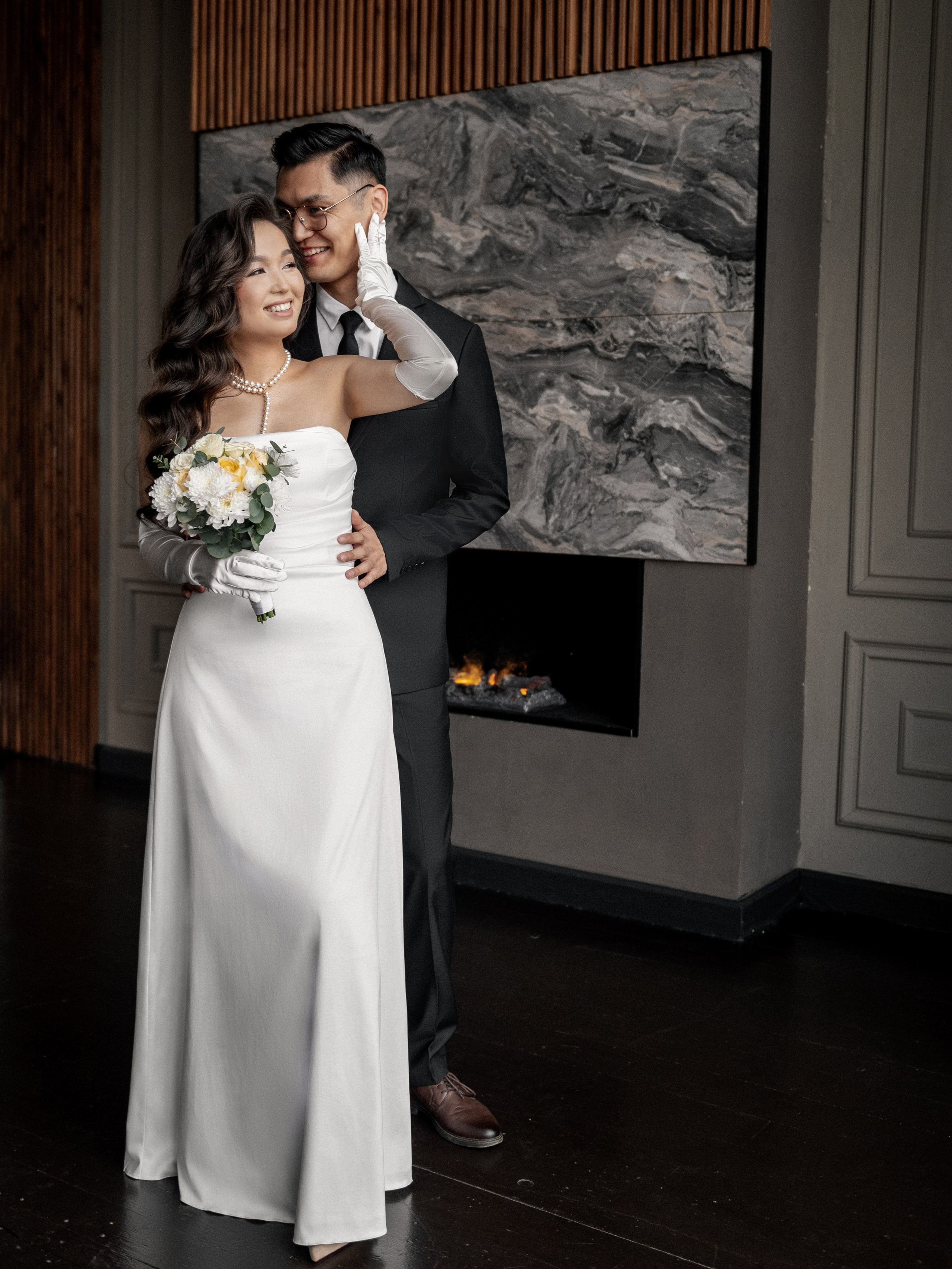 >Свадебная фотосессия в студии зал Гэтсби, Новосибирск | Яна Иванова. Семейный и свадебный фотограф в Новосибирске Иванова Яна