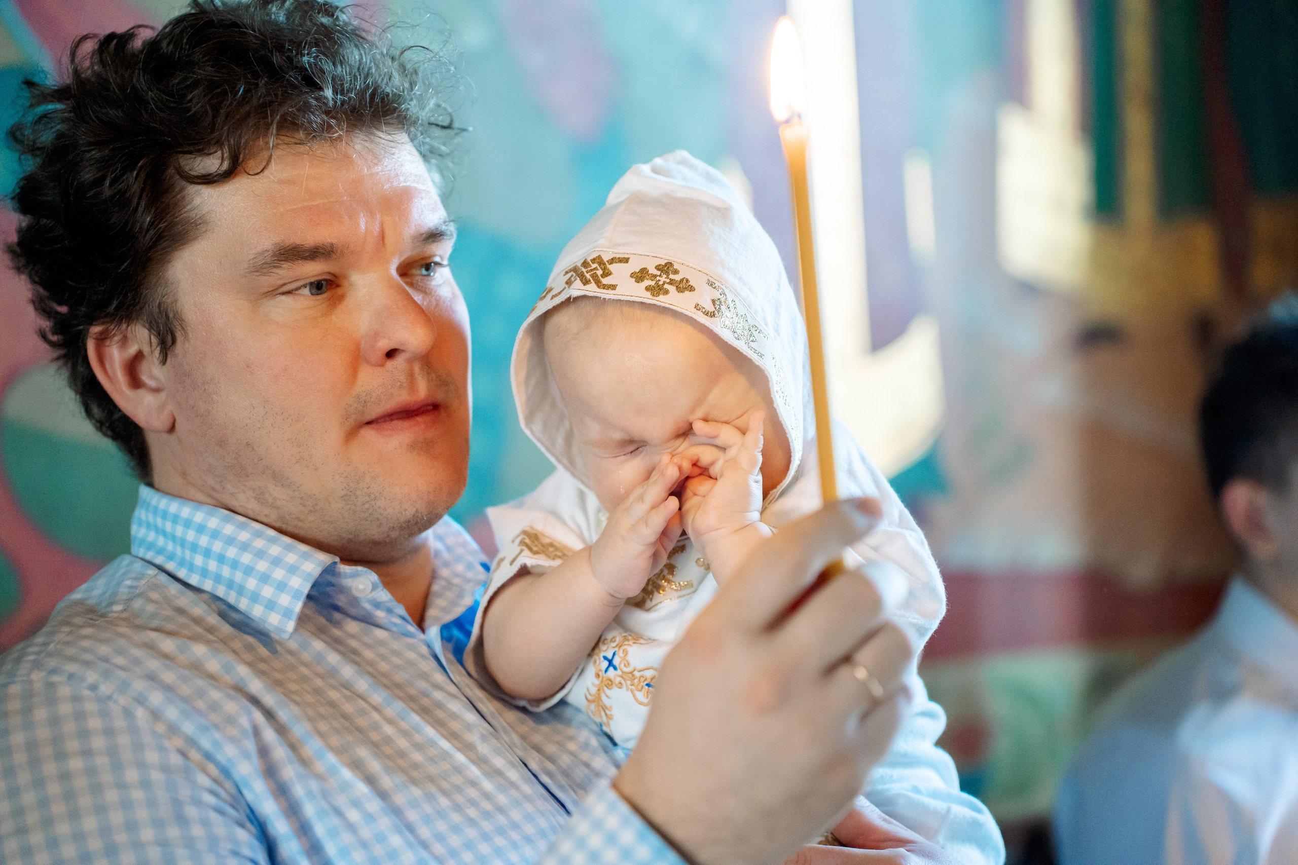 Крещение Мирона. Фотограф Казакова Анастасия