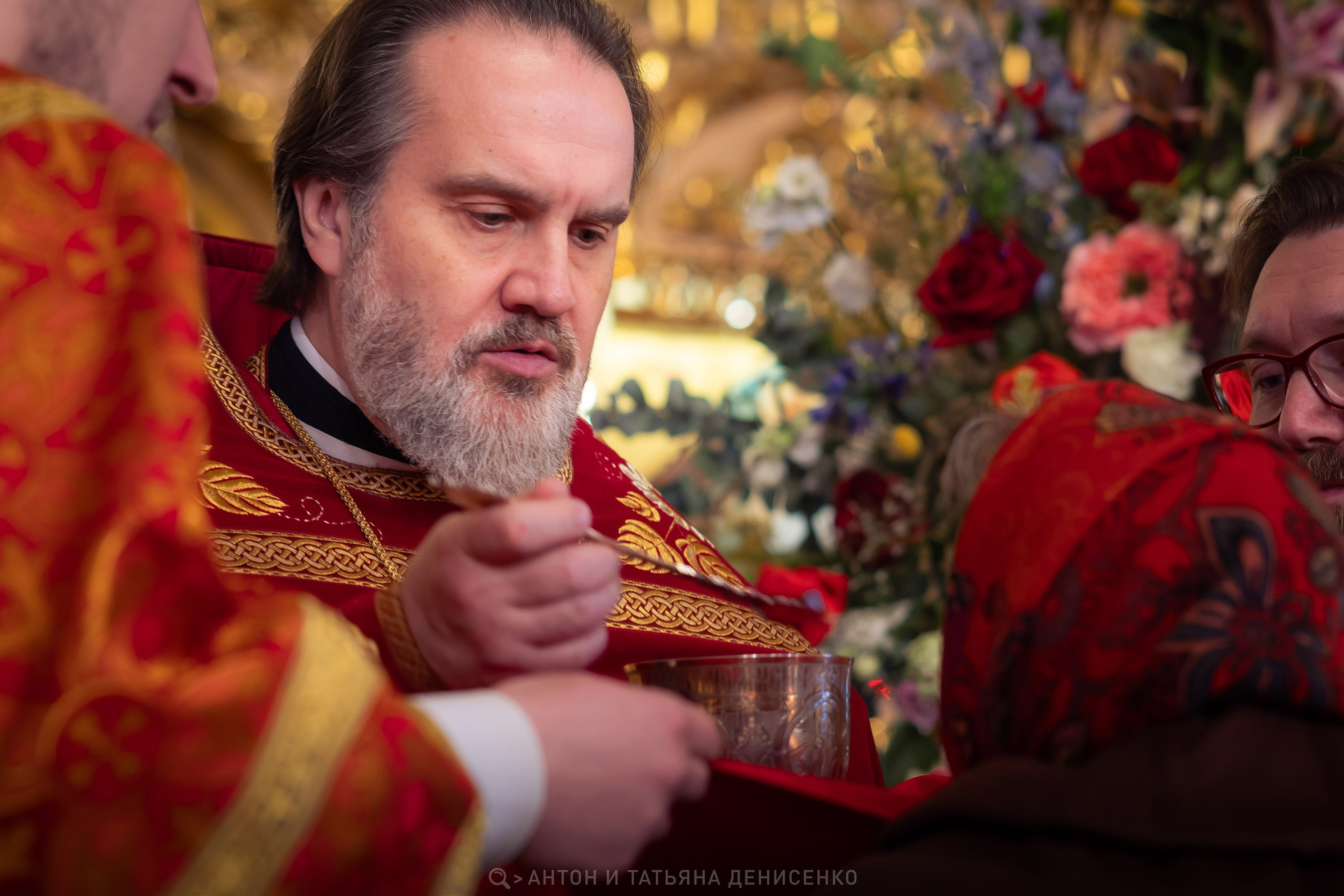 Храм Преображения Господня в Богородском. Антипасха. Антон и Татьяна Денисенко — В храме