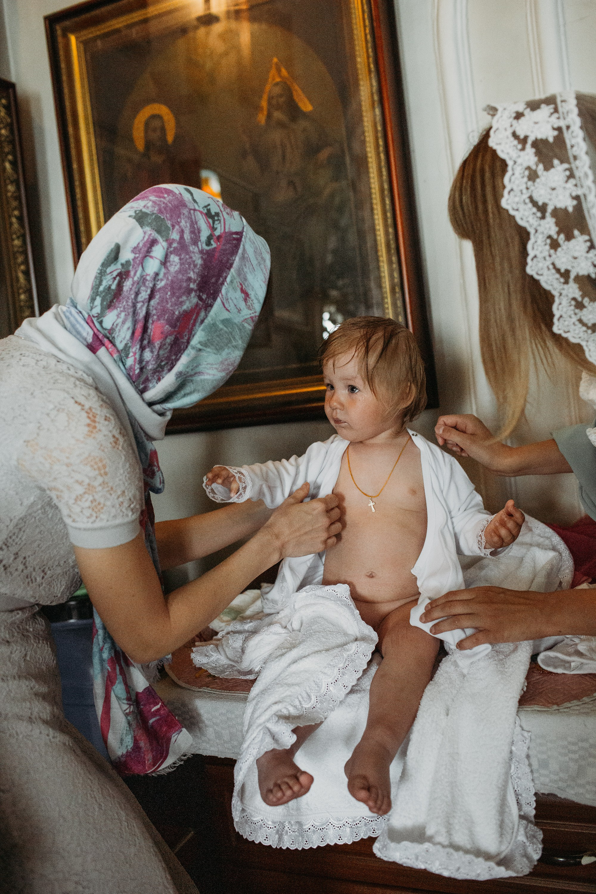 Крещение. Спасский храм с. Коларово. Семейный фотограф Томск