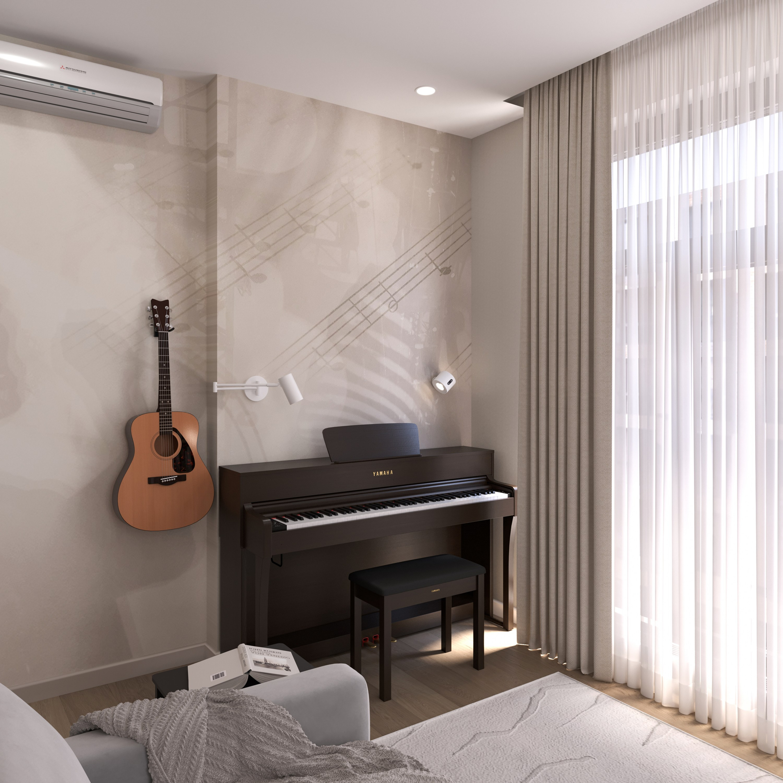 ЖК Шкиперский 19. Лагом стайл в мегаполисе. Проект в реализации. Дизайн-студия интерьеров Юлии Ивановой