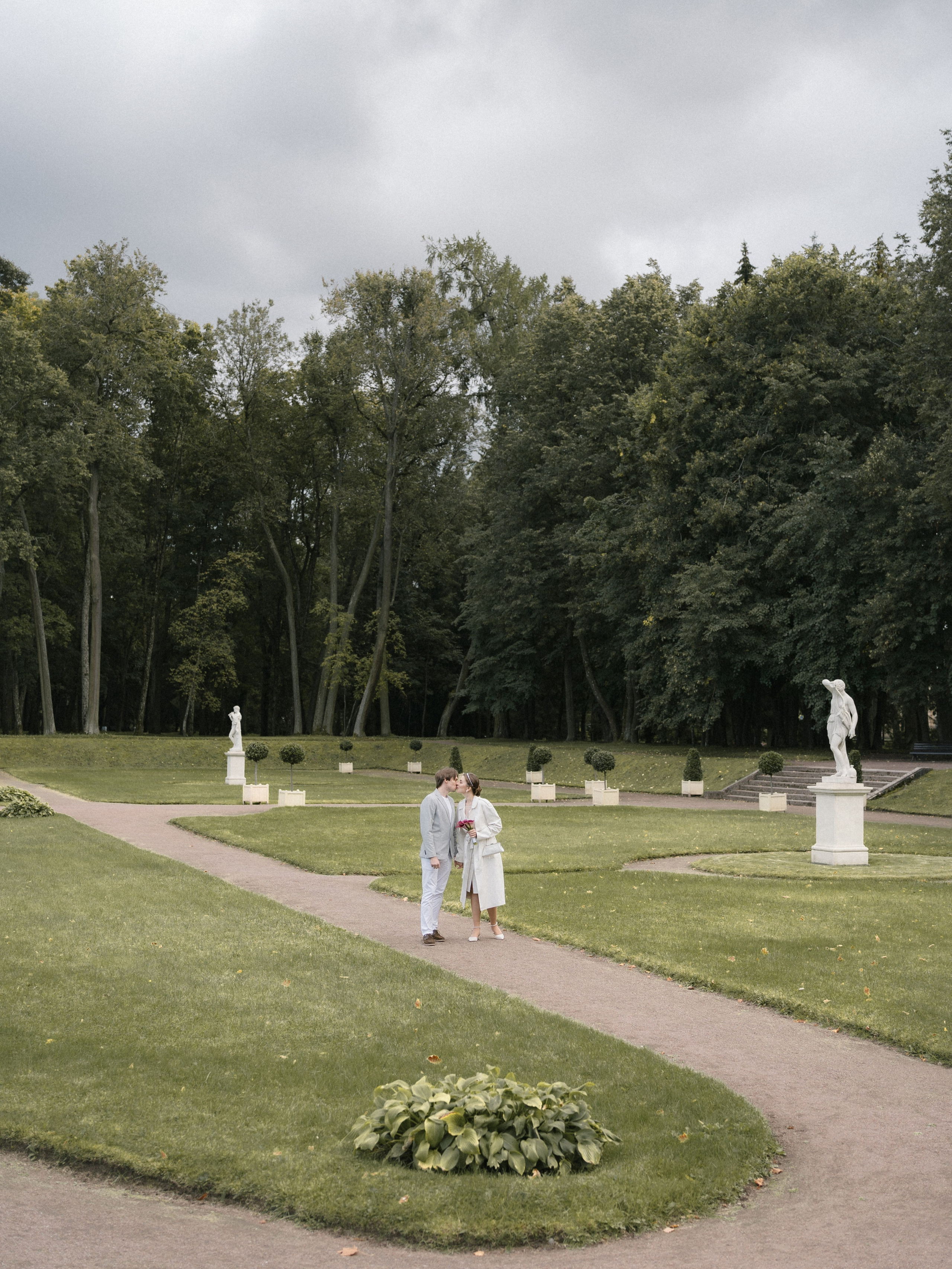 Свадебная прогулка в Гатчине. Семён и Анна. Семейный фотограф в Москве Алёна Чача