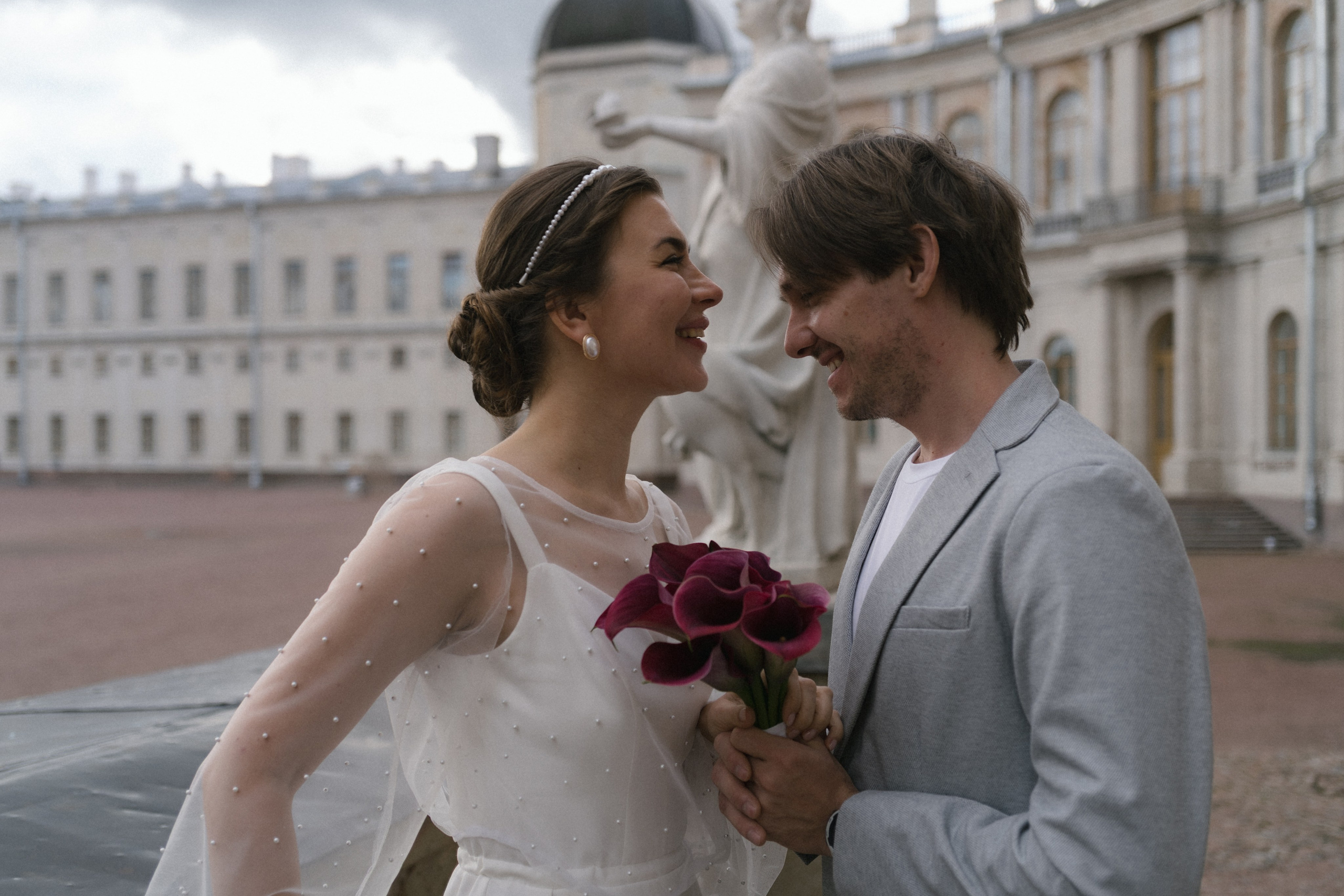 Свадебная прогулка в Гатчине. Семён и Анна. Семейный фотограф в Москве Алёна Чача