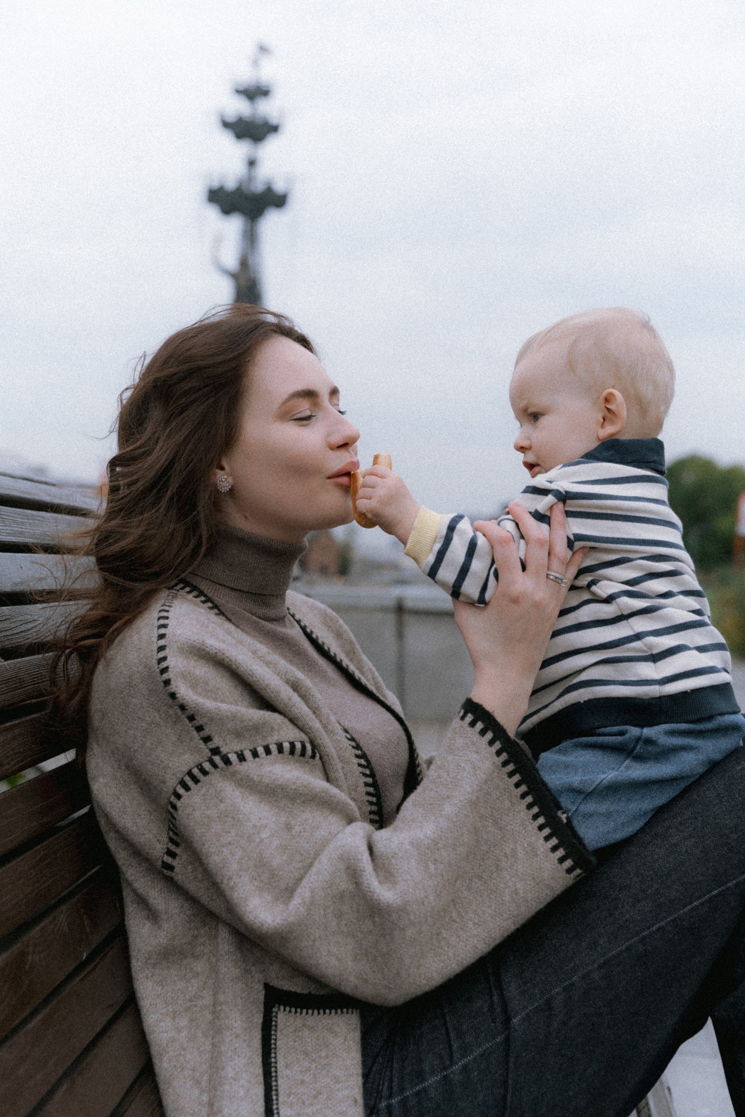 Семейная прогулка в парке Горького. Семейный и женский фотограф в Москве Алёна Чача