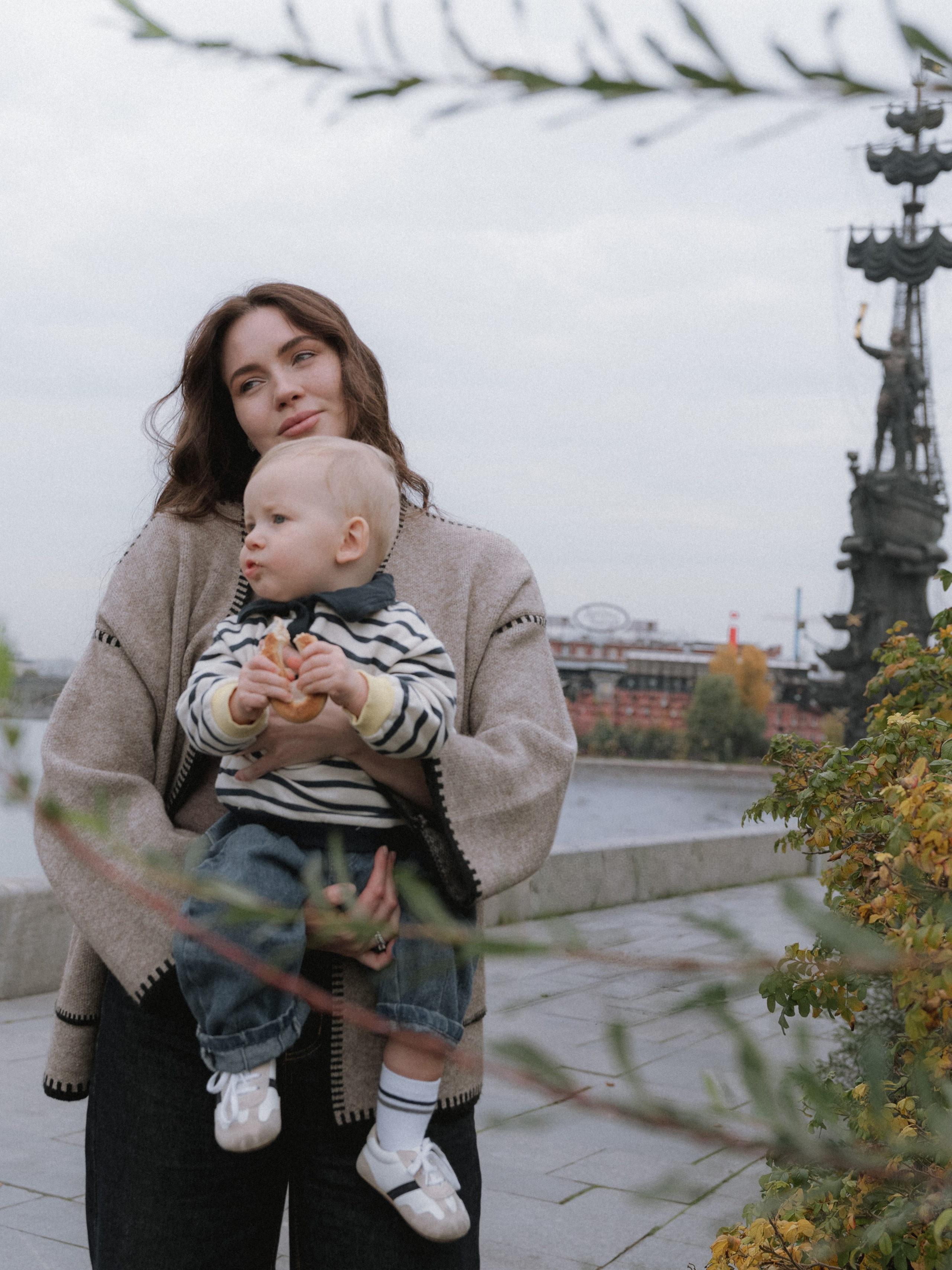 Семейная прогулка в парке Горького. Семейный и женский фотограф в Москве Алёна Чача