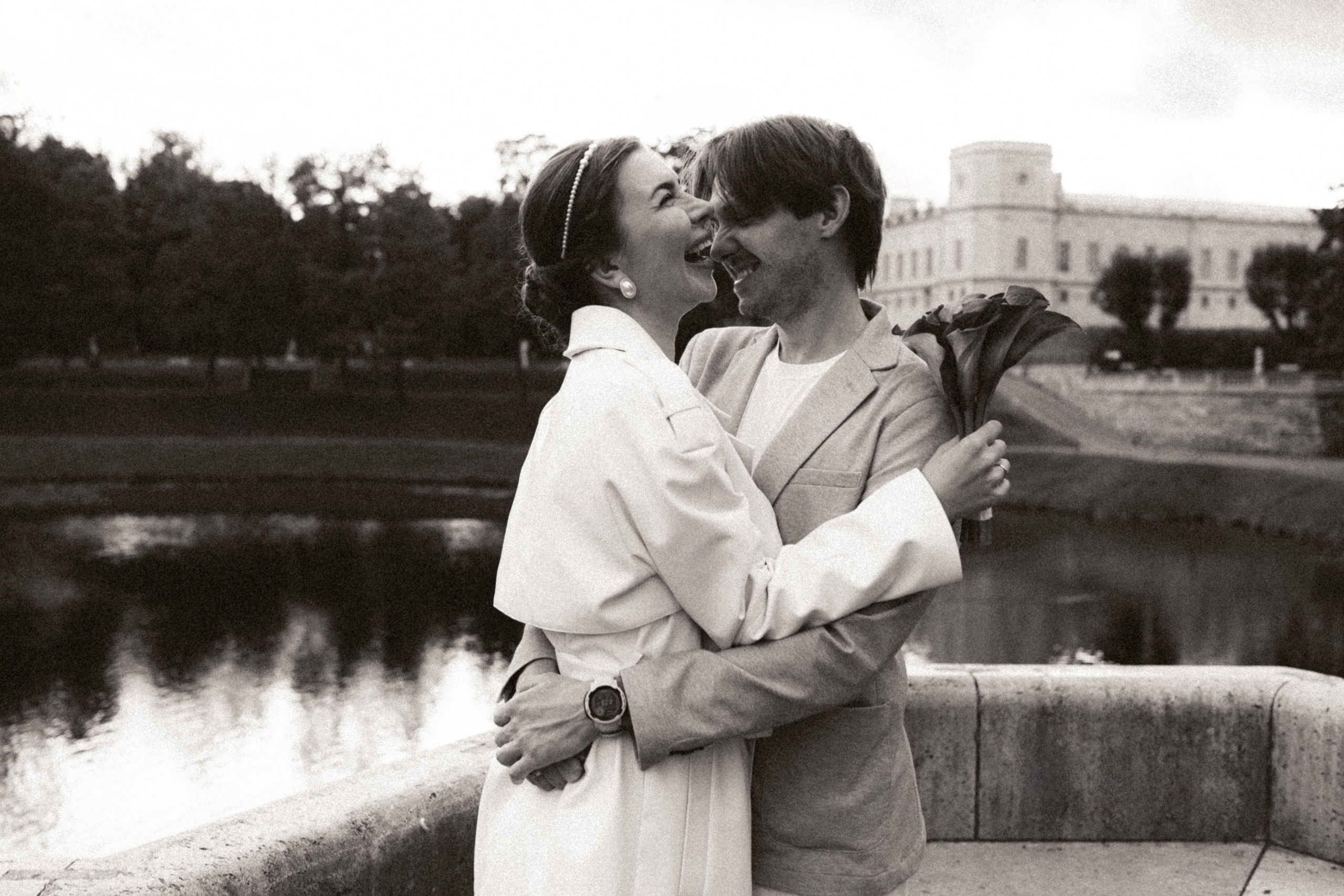 Свадебная прогулка в Гатчине. Семён и Анна. Семейный фотограф в Москве Алёна Чача