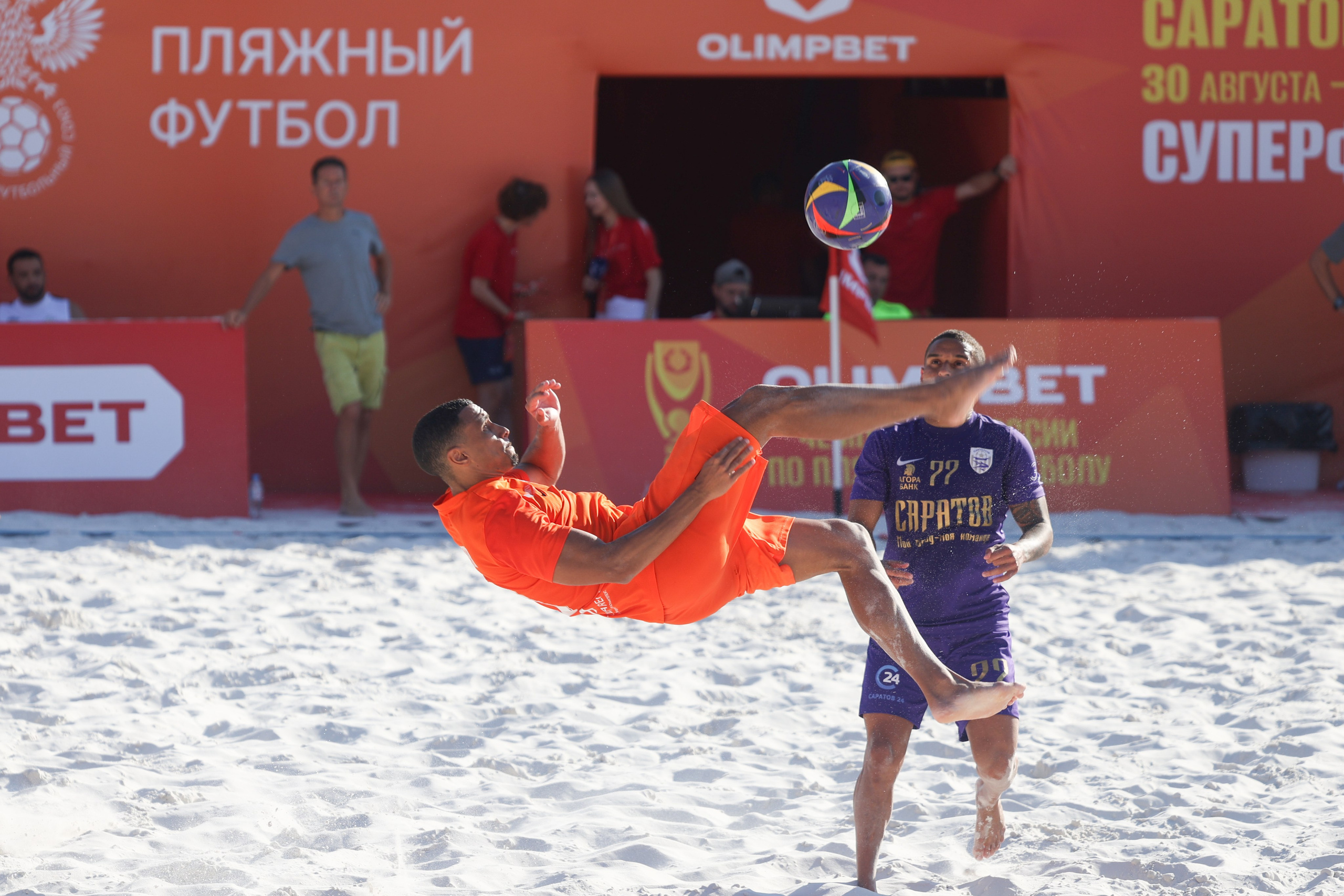 Пляжный футбол. Фотограф Дмитрий Алексеев