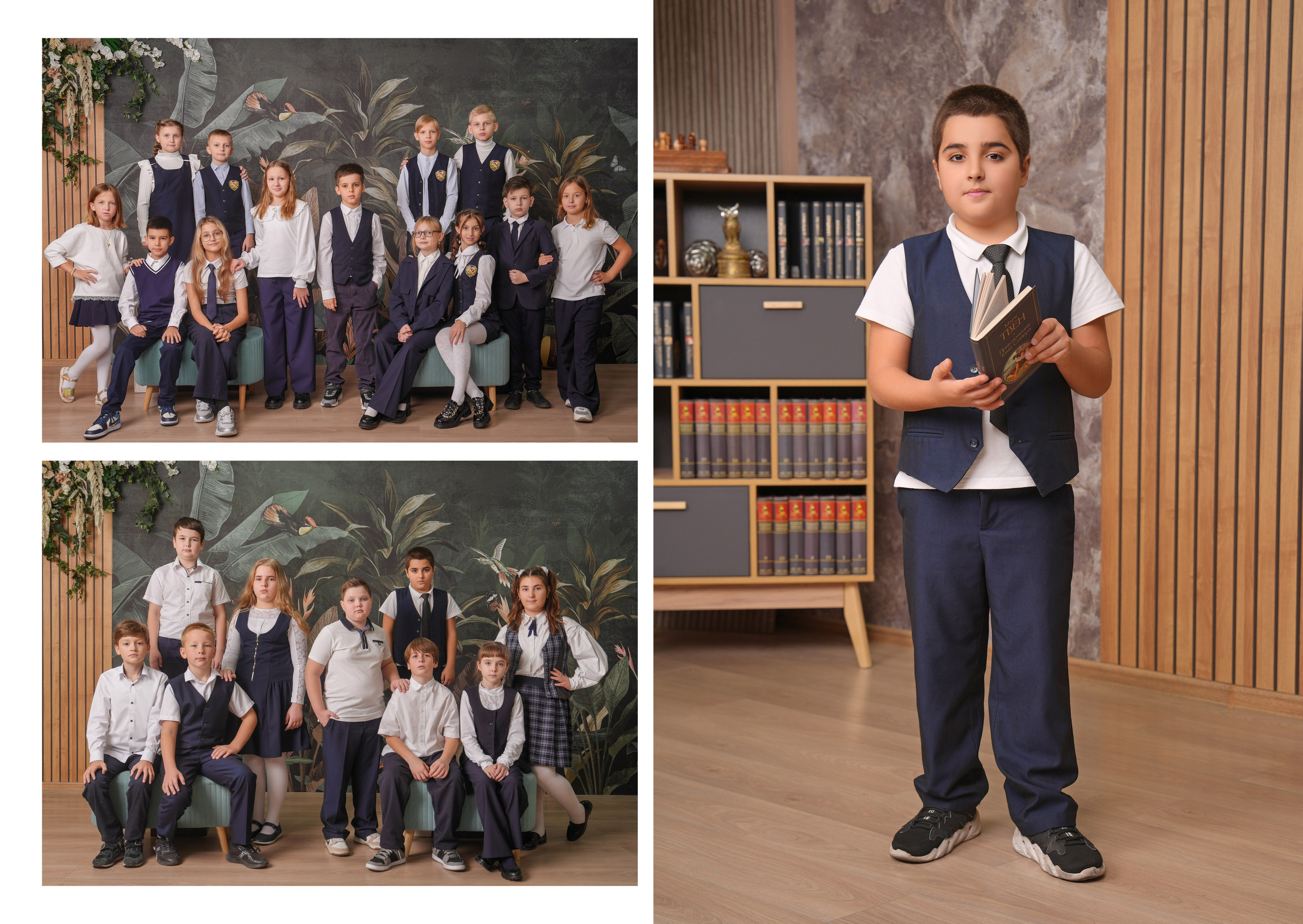 ШКОЛА 42 — 4 «Д» класс. Красивый выпускной альбом в Краснодаре