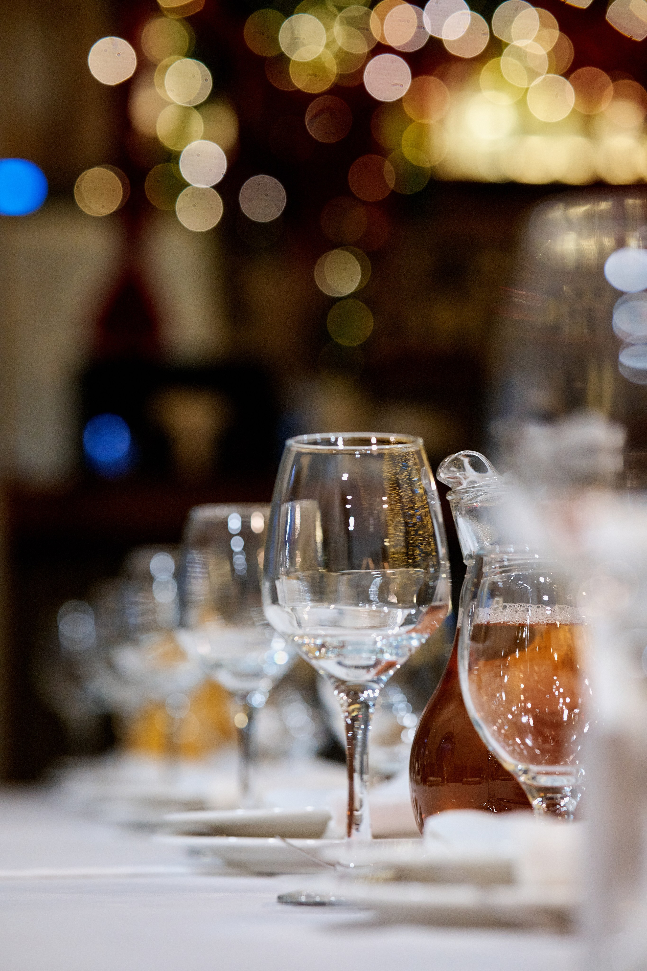 Новогодний декор ресторана Альбатрос. Фотограф Таганрог Анна Трайжон