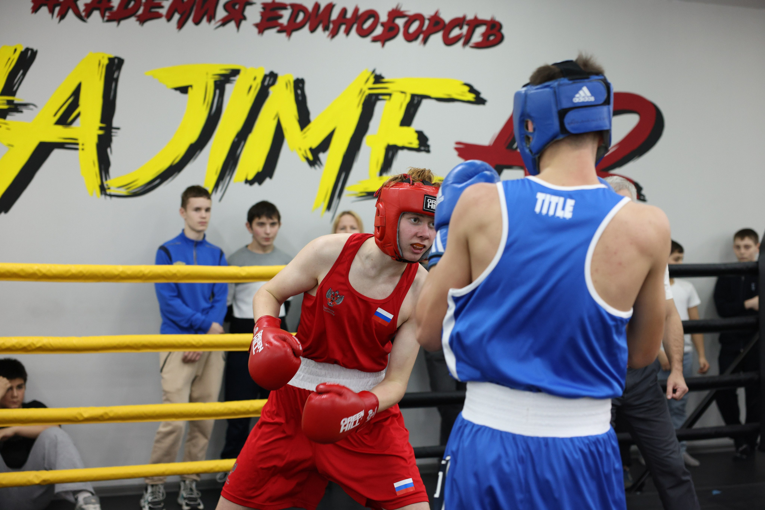 Открытый ринг «кубок ООО «ТЭК НеваСпецТяж». Фотограф Александр Заломаев