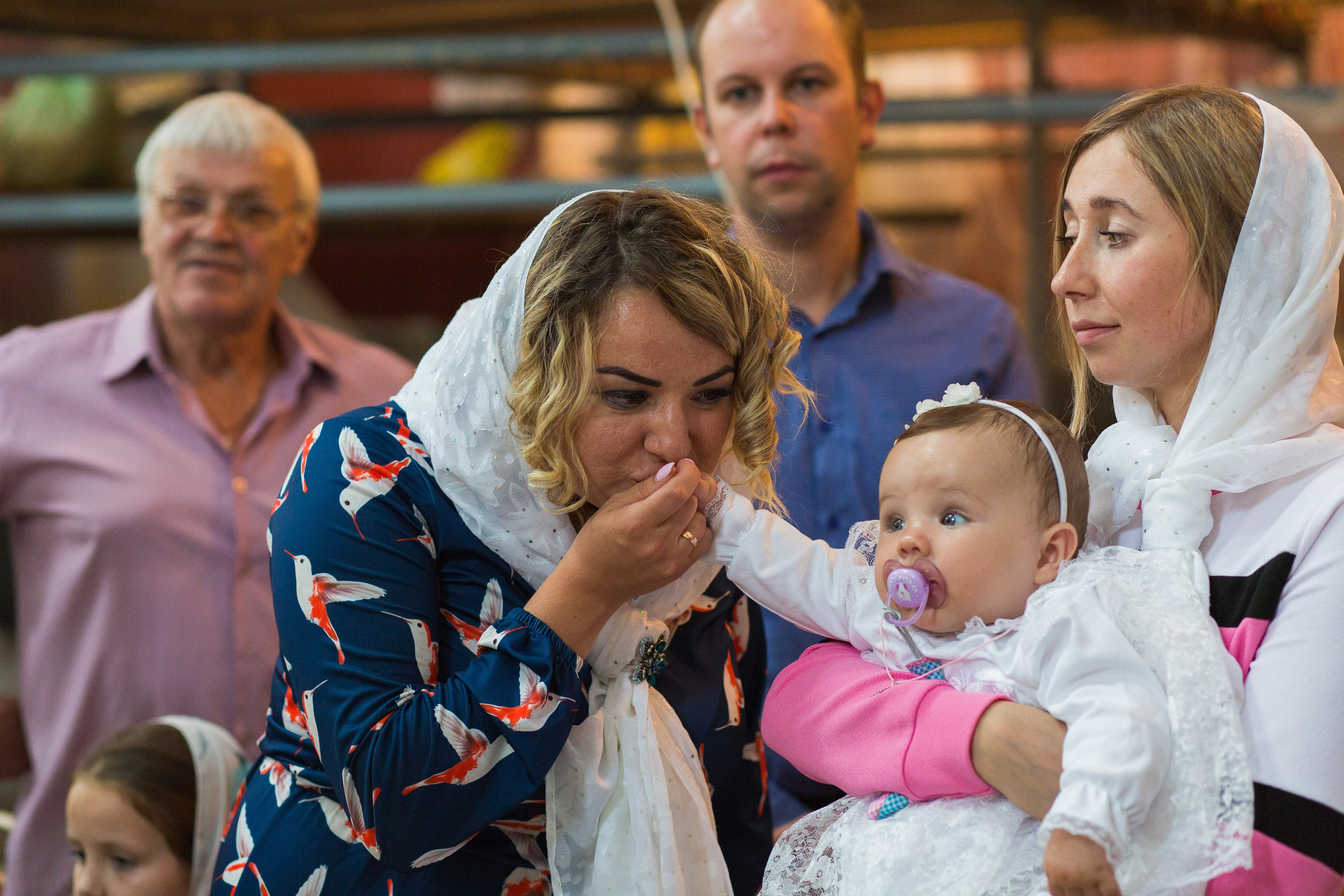 Крещение Вероника. Фотограф Александр Заломаев