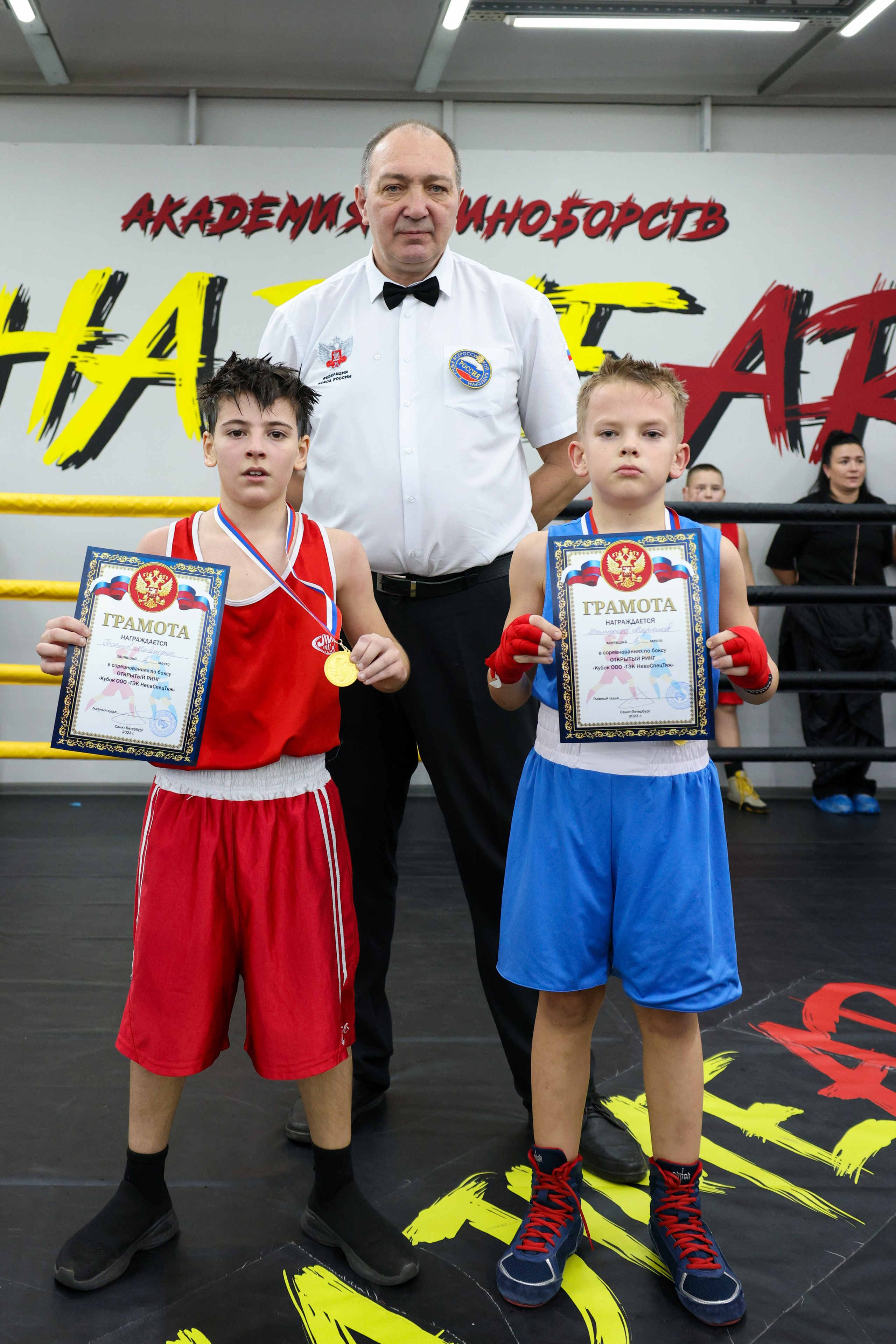 Открытый ринг «кубок ООО «ТЭК НеваСпецТяж». Фотограф Александр Заломаев