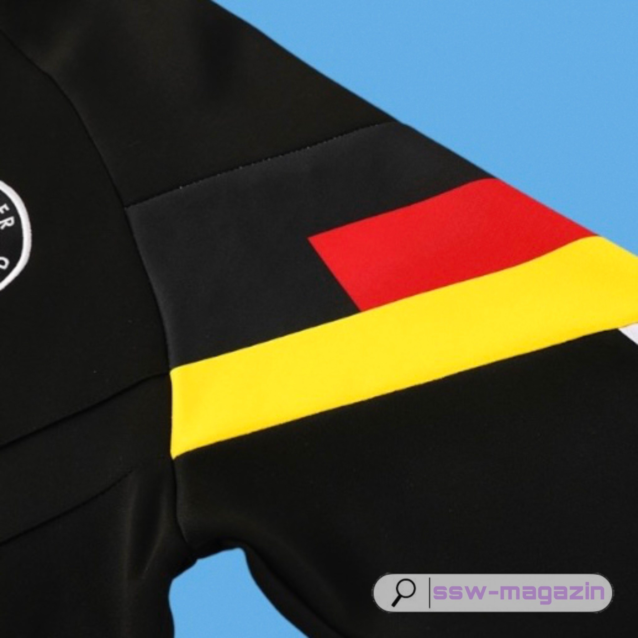 Костюм сборной Германии 2025-2026 чёрный купить. Футбольный магазин — ssw_magazin