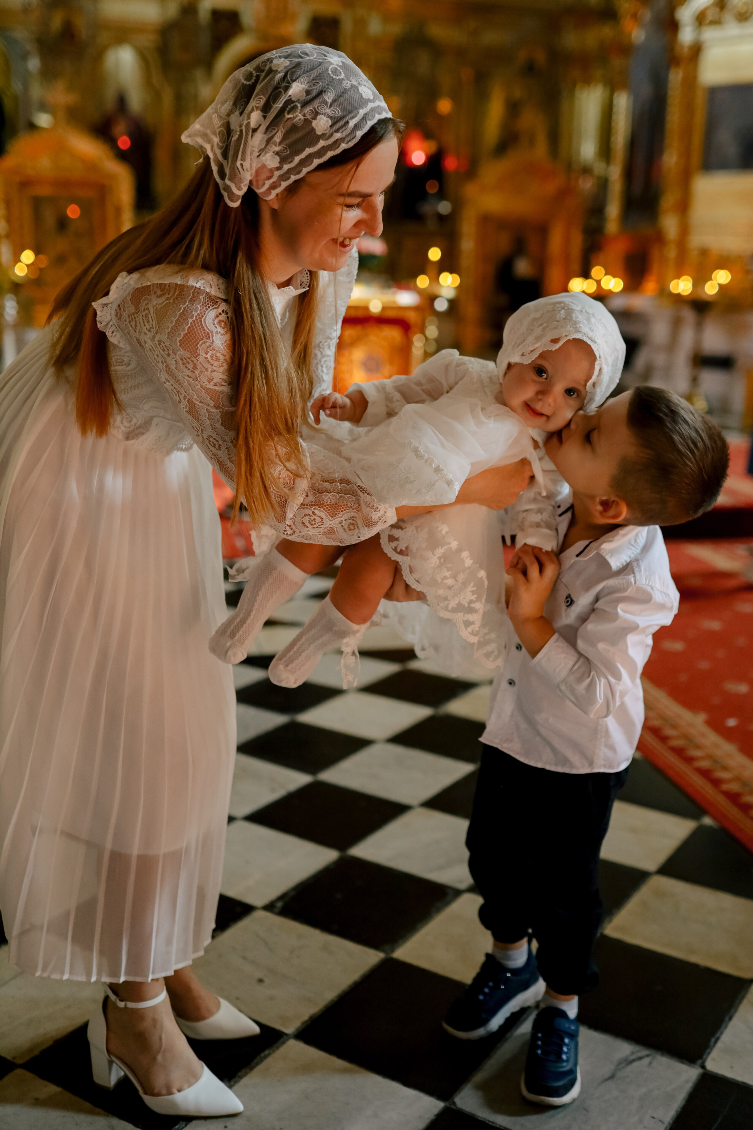 Крещение Эмилии. Свадебный и семейный фотограф в Варшаве