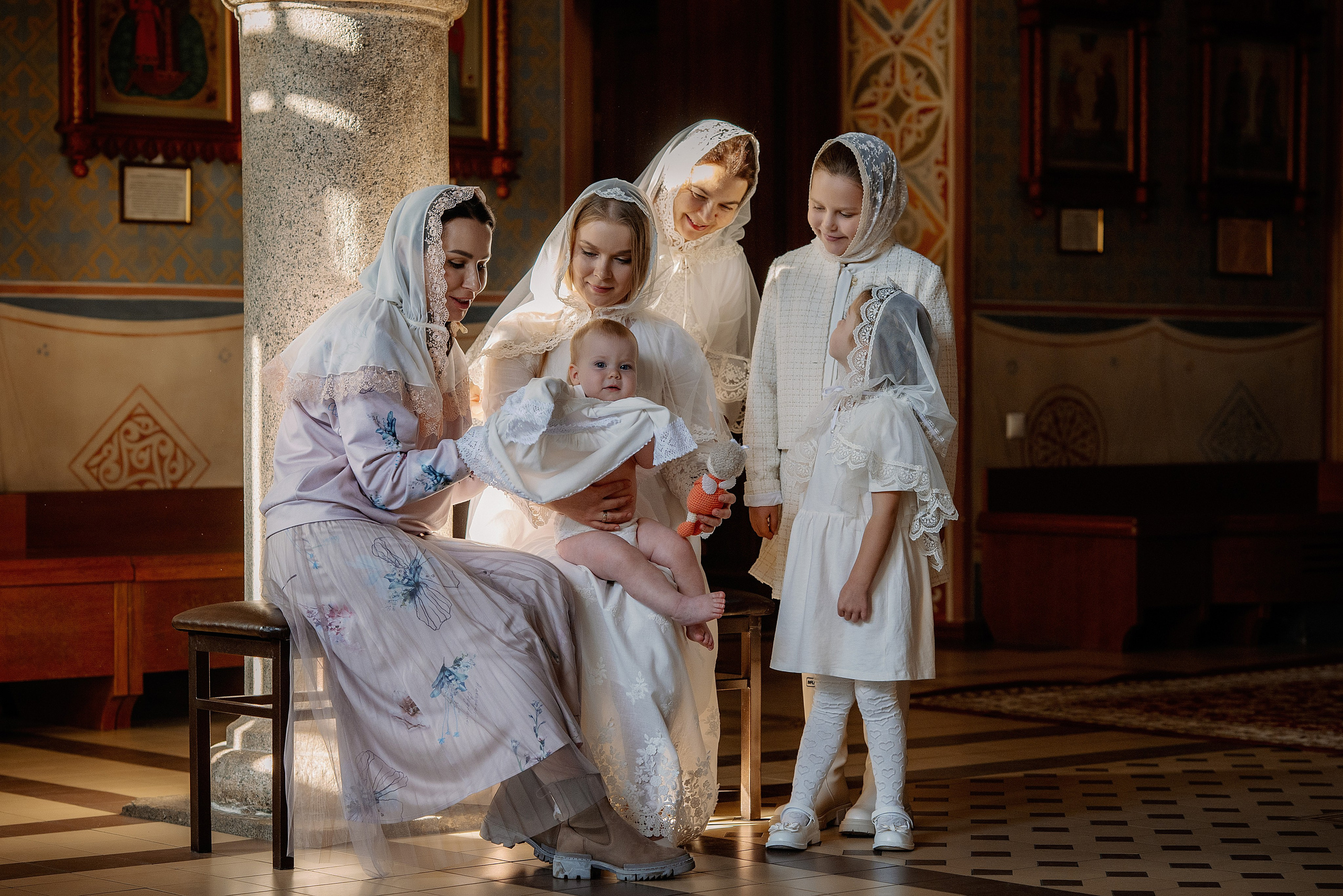 Крещение Красимиры. Фотограф на Крещение и Венчание в Красноярске Рамазанова Юлия