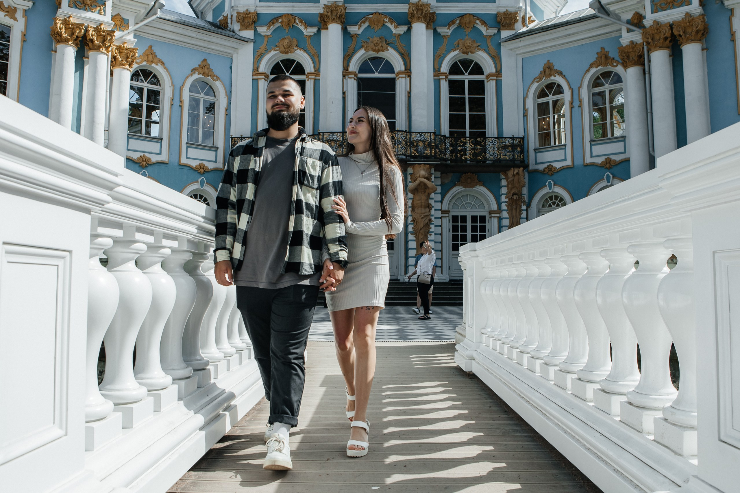 Ильяс и Елизавета. Екатерининский парк. Свадебный семейный фотограф в Санкт-Петербурге СПб Евгения Гинзбург