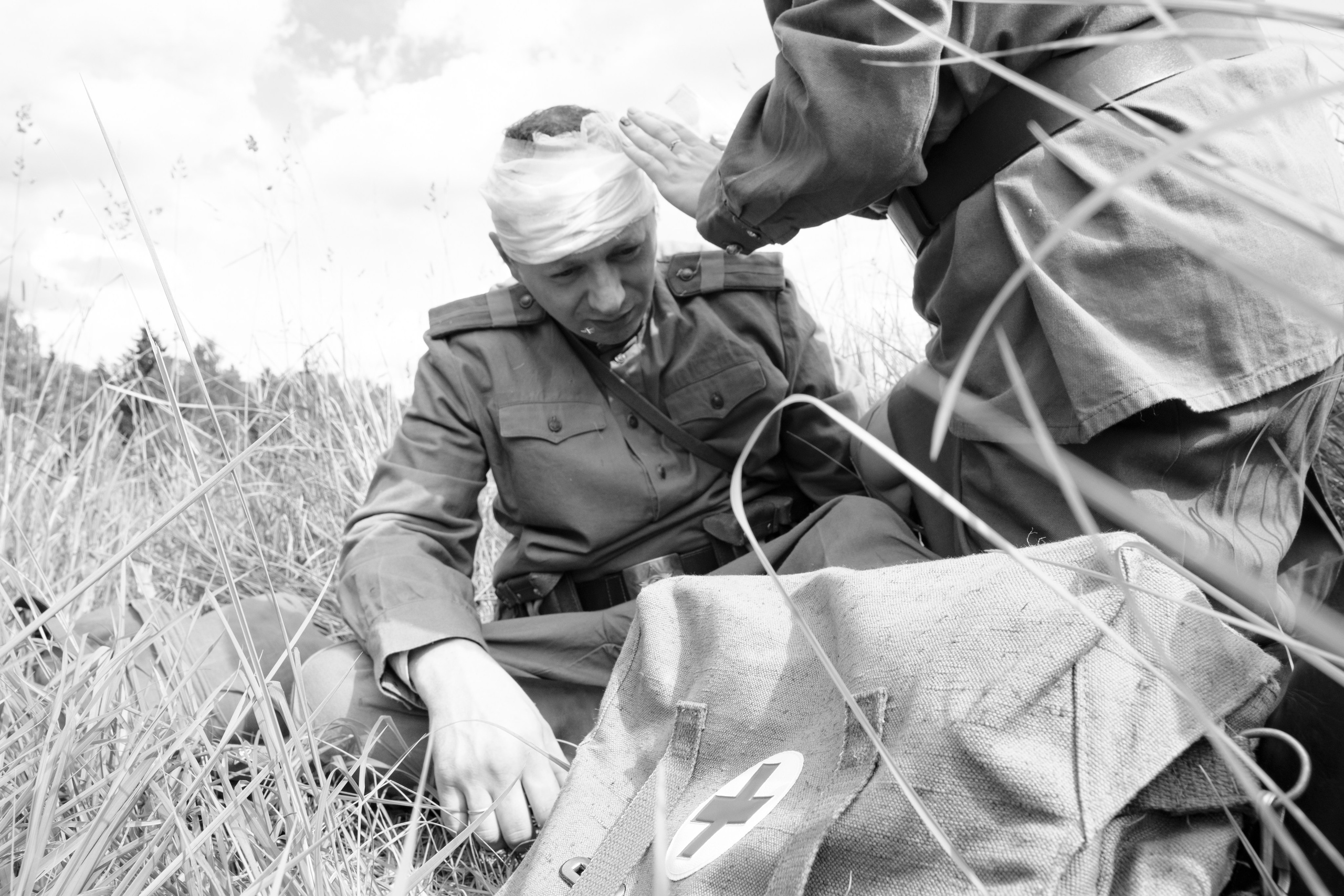 Фотопроект «Однажды была война». Профессиональный фотограф в Москве и МО Денис Кулешов