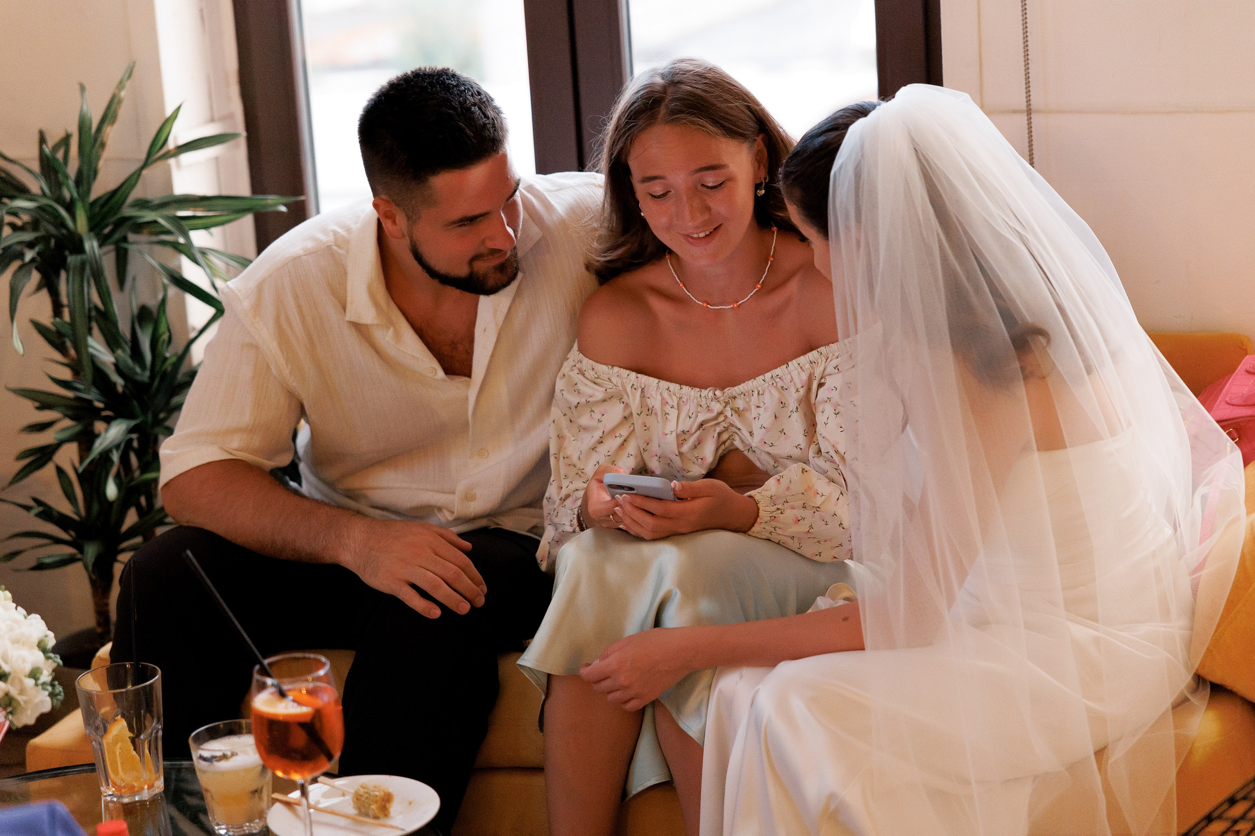 Свадебная вечеринка лофт Телескоп. Свадебный фотограф Домодедово Москва Катерина Алехина
