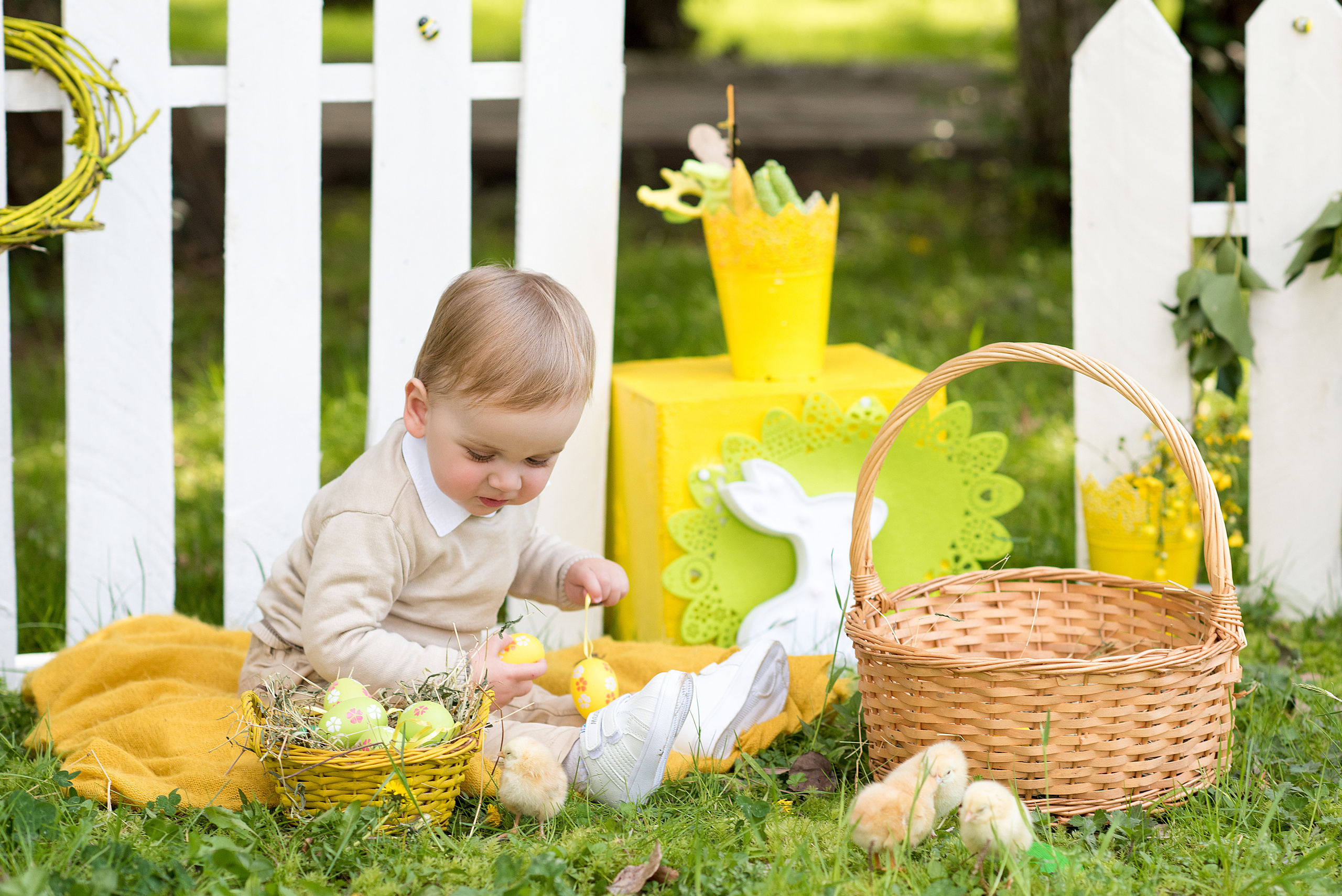 Пасха. Детский фотограф Абхазия