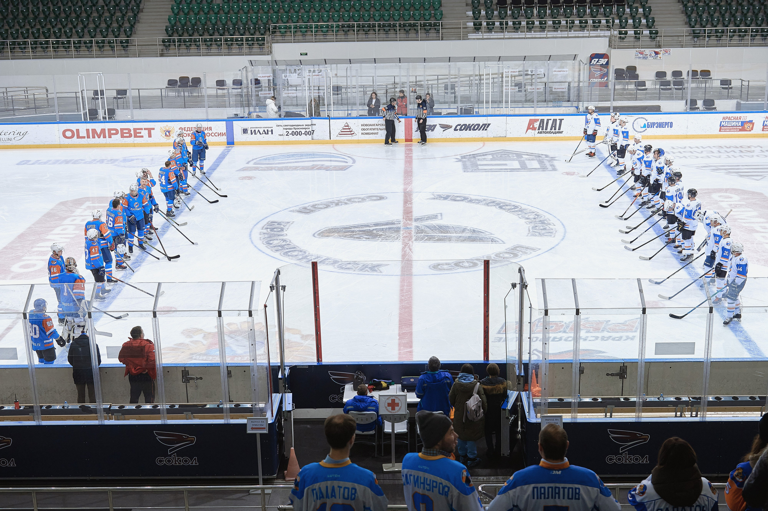 Платинум Арена — Хоккей — РусГидро. Фотограф Яковлев Роман — Красноярск