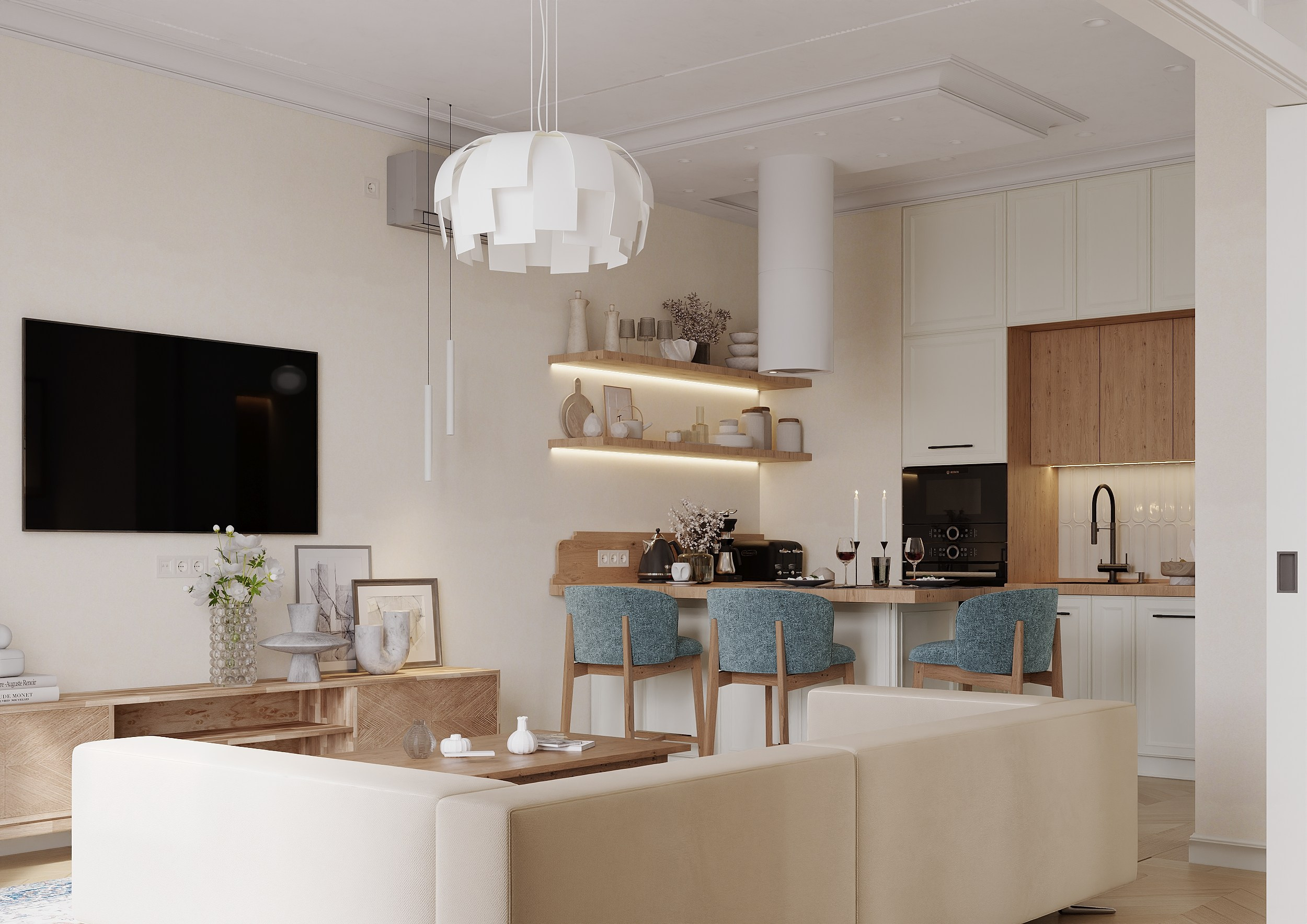 Квартира в комплексе Сколово. 3D визуализатор в Москве Сердюк Владислав