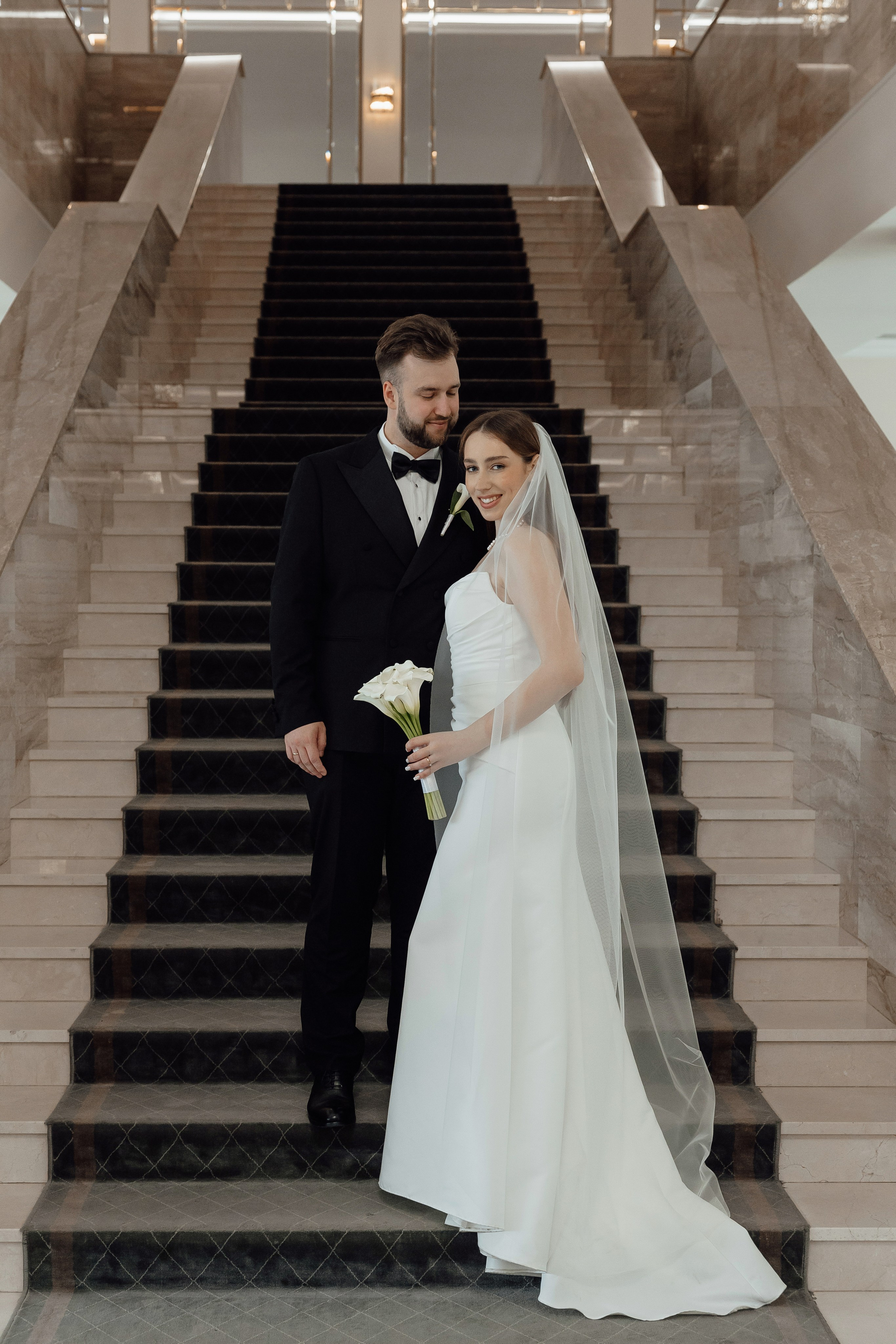 Свадебная фотосессия во Дворце бракосочетания №4