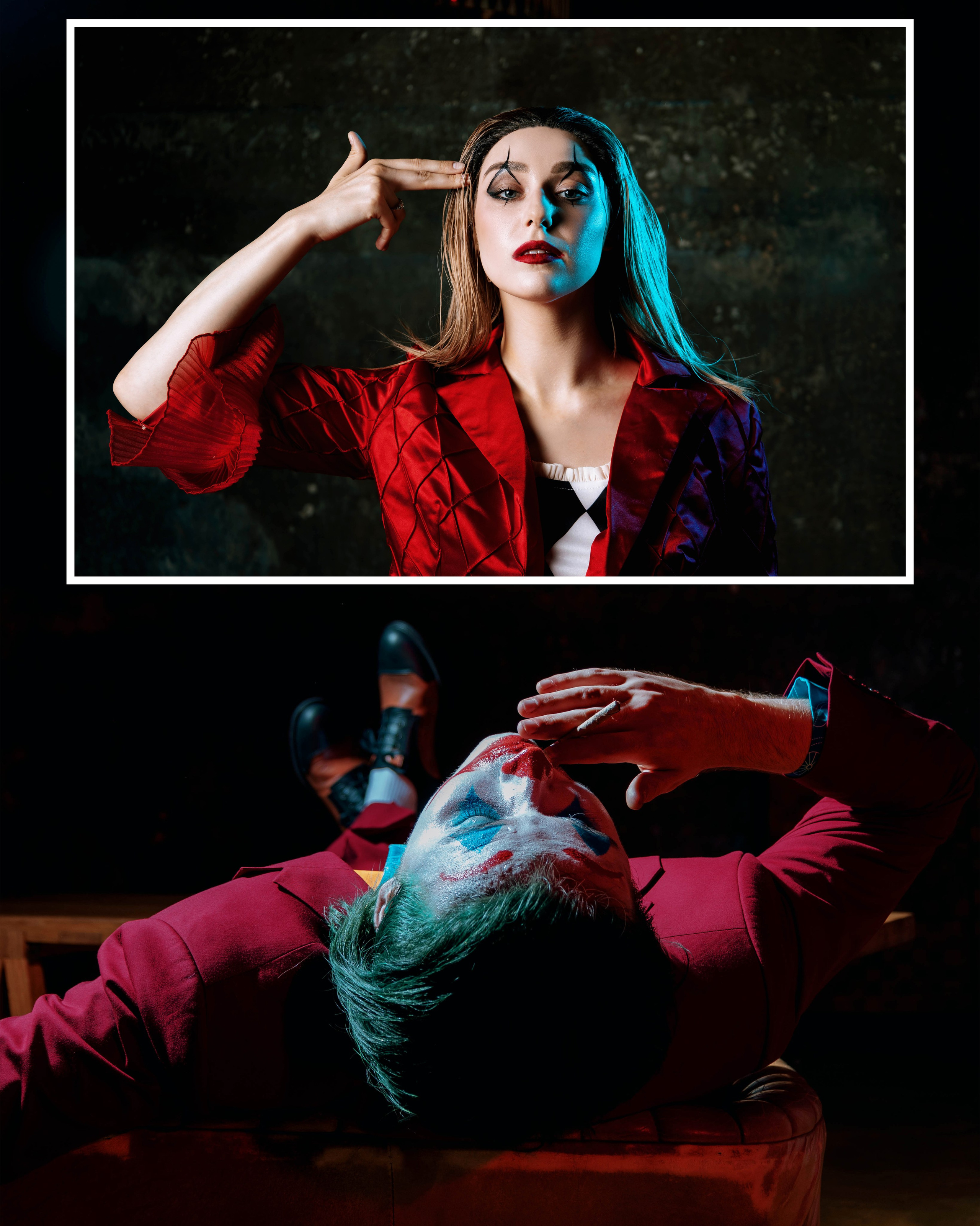 Джокер и Харли Квинн. Индивидуальный фотограф в Москве