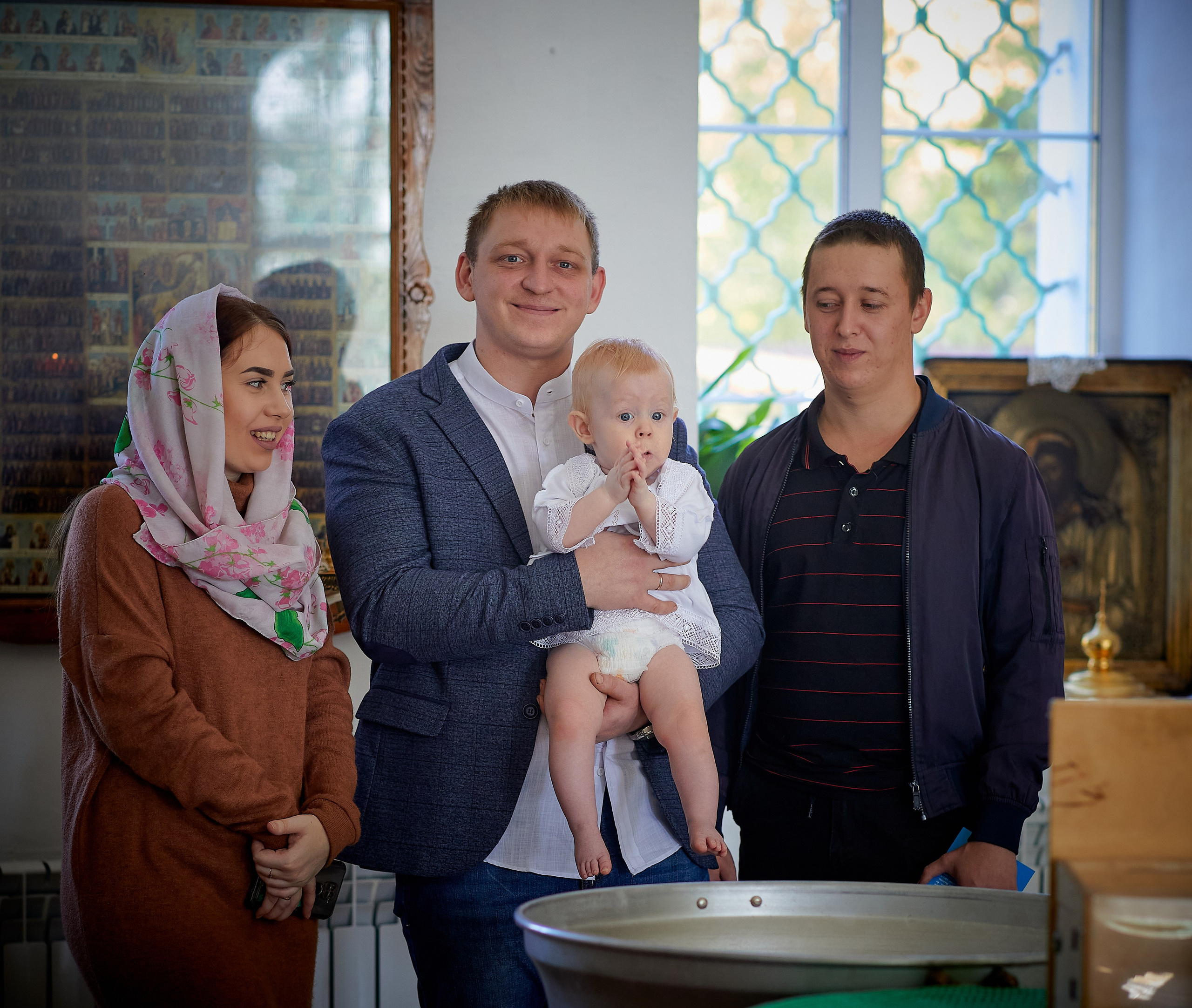 Крещение Сонечки. Семейный и детский фотограф в Ярославле Юлия Галашина