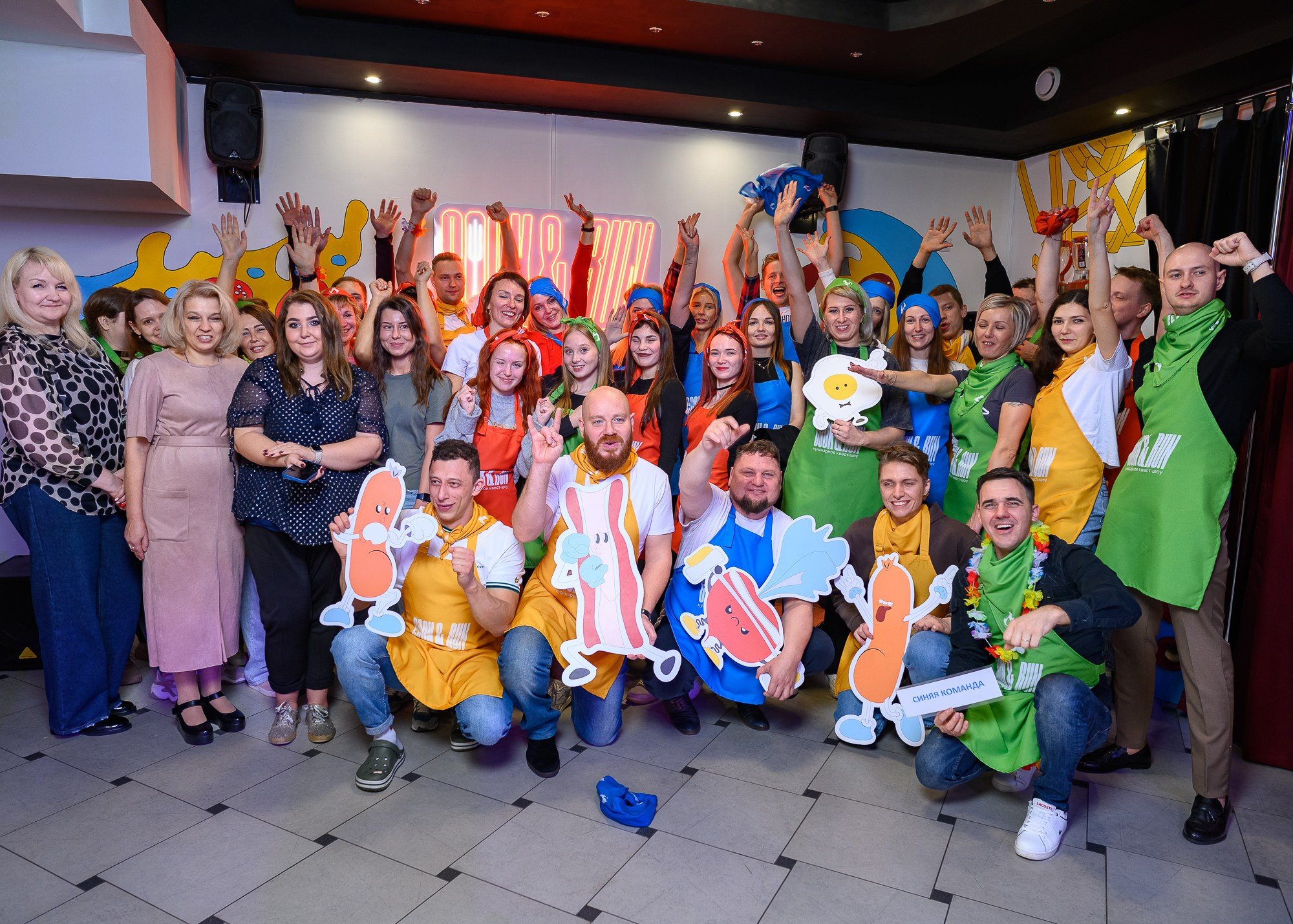 Кулинарный квест-шоу CooknRun. Фотограф Александр Данилов