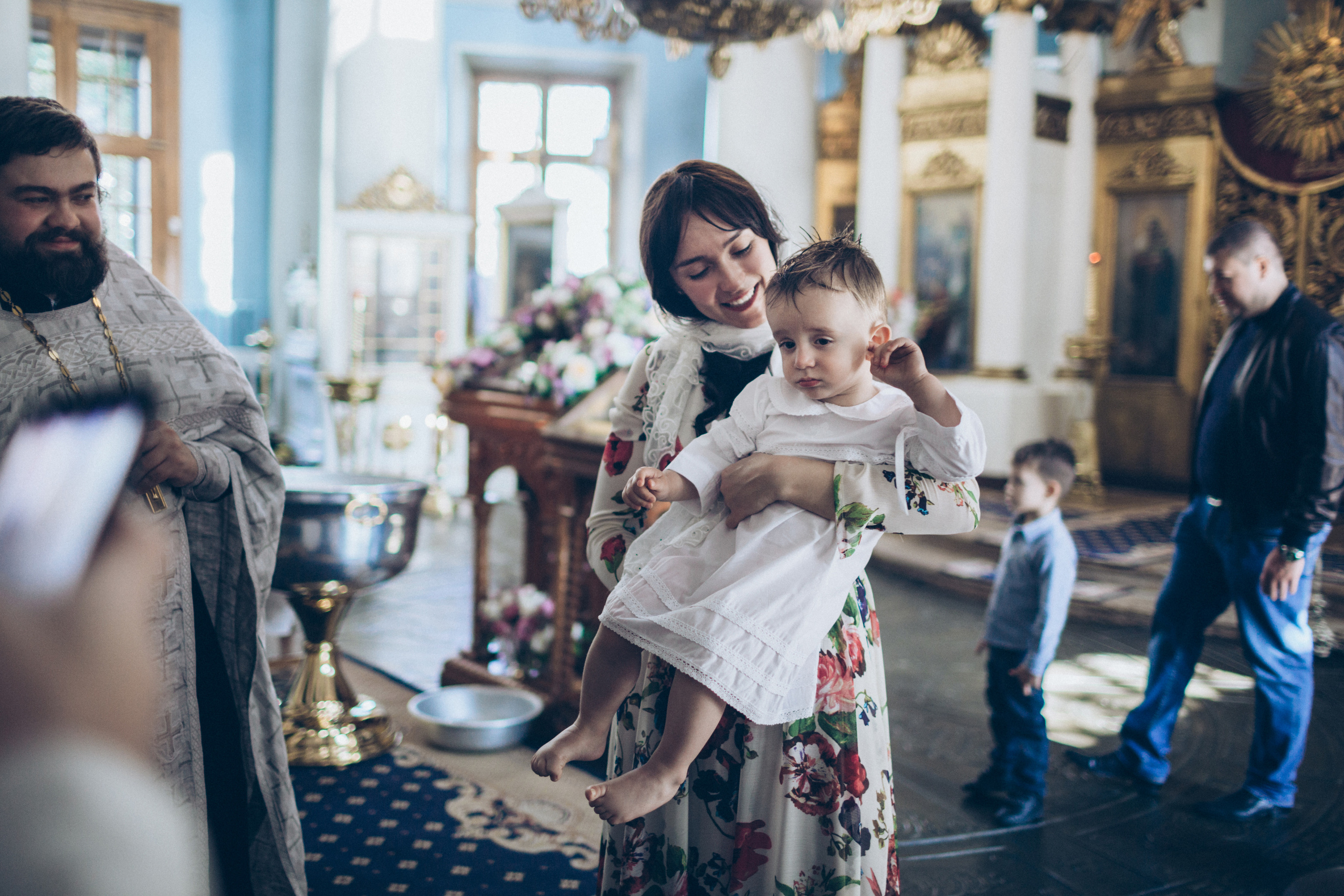Фотосъемка Крещения. Семейный и свадебный фотограф Катя Антонова Москва Сочи