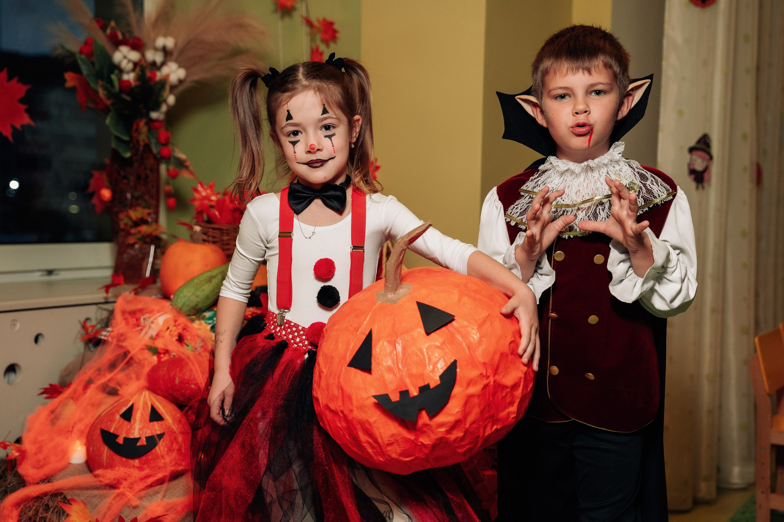 Halloween party в садике Филлипок. Свадебный и семейный фотограф в Москве и МО Геннадий Туманцев