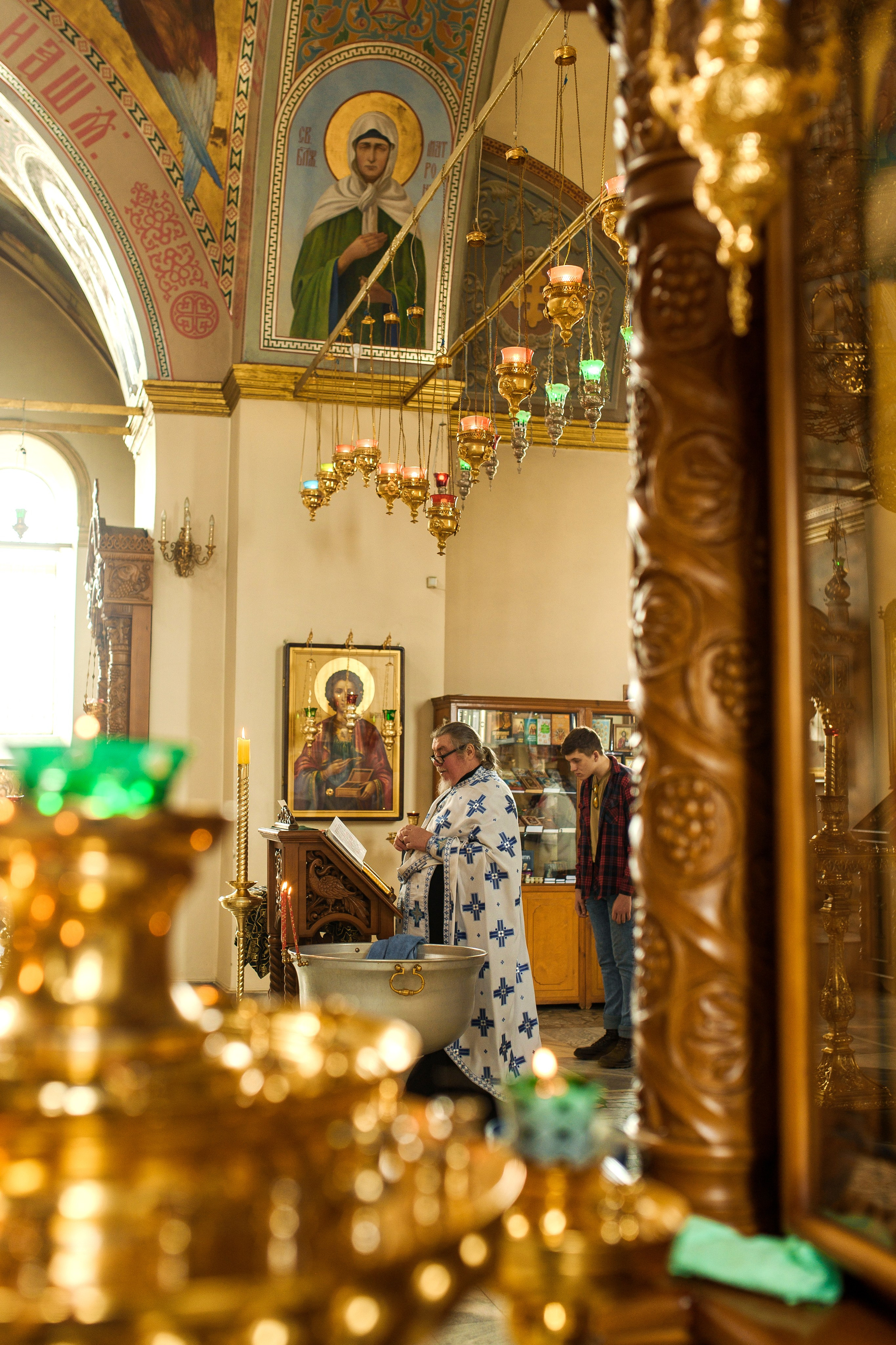 Крещение Евы и Софии. Храм Сергия Радонежского (Соловцовка). Свадебный и семейный Фотограф в Пензе Татьяна Лапоногова